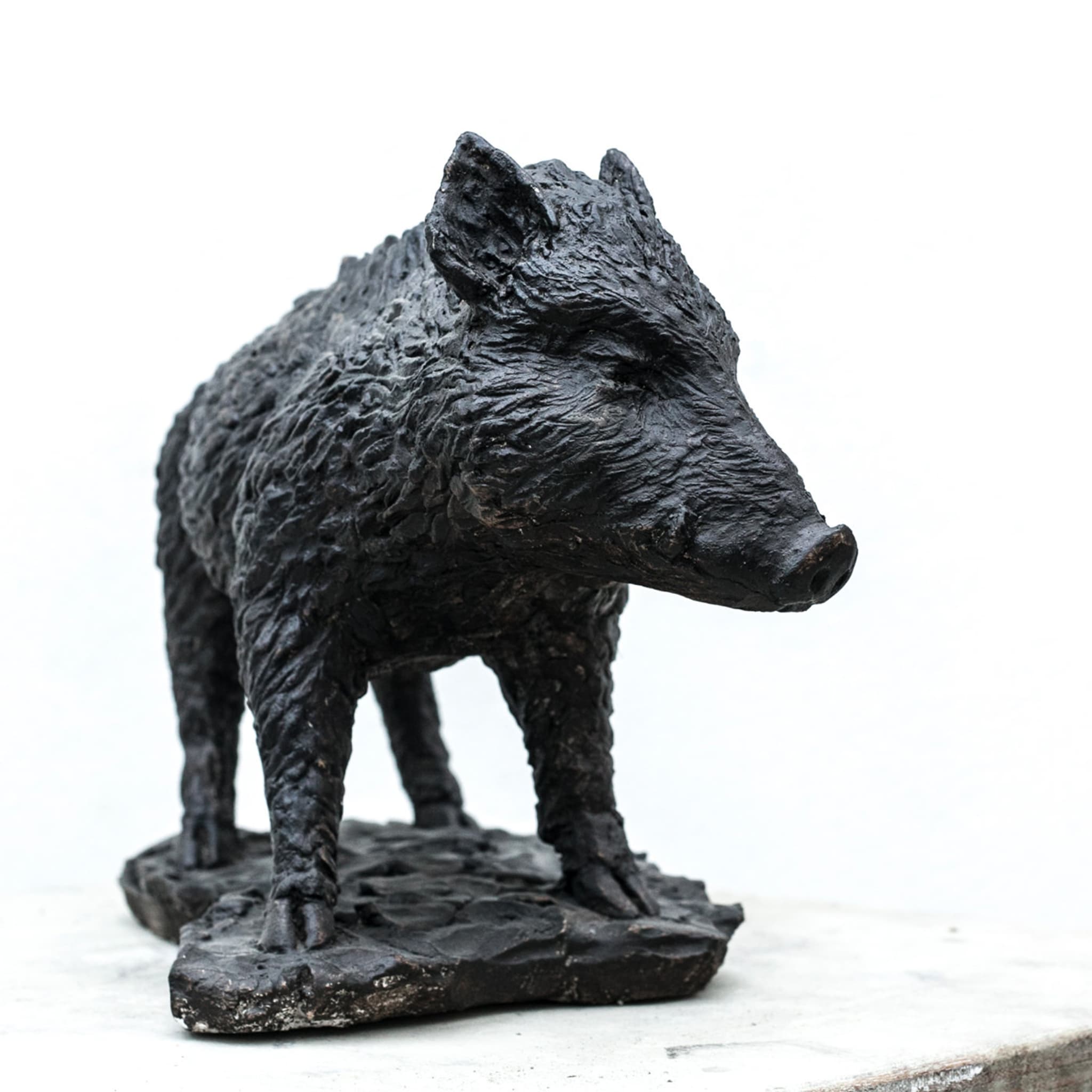 Wild Boar Sculpture - Alternative view 2
