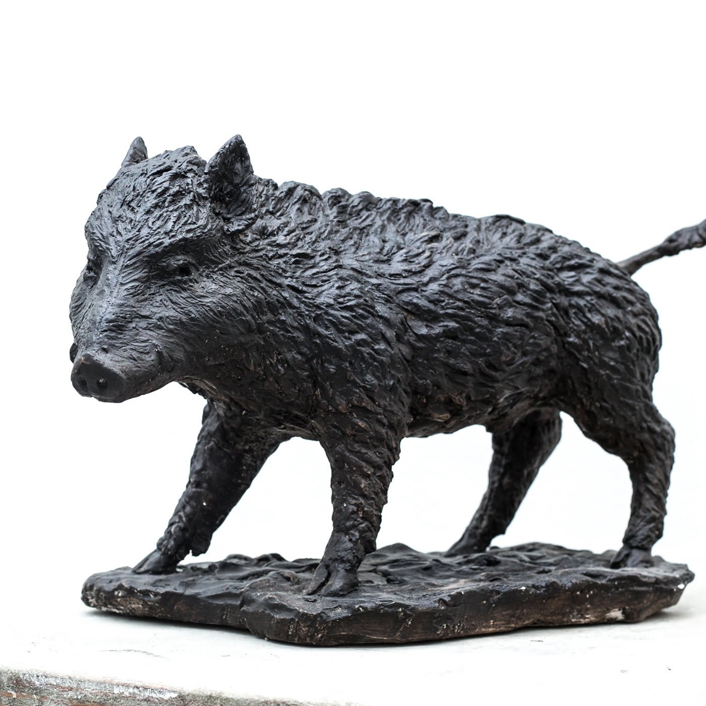 Wild Boar Sculpture - Vincenzo Romanelli