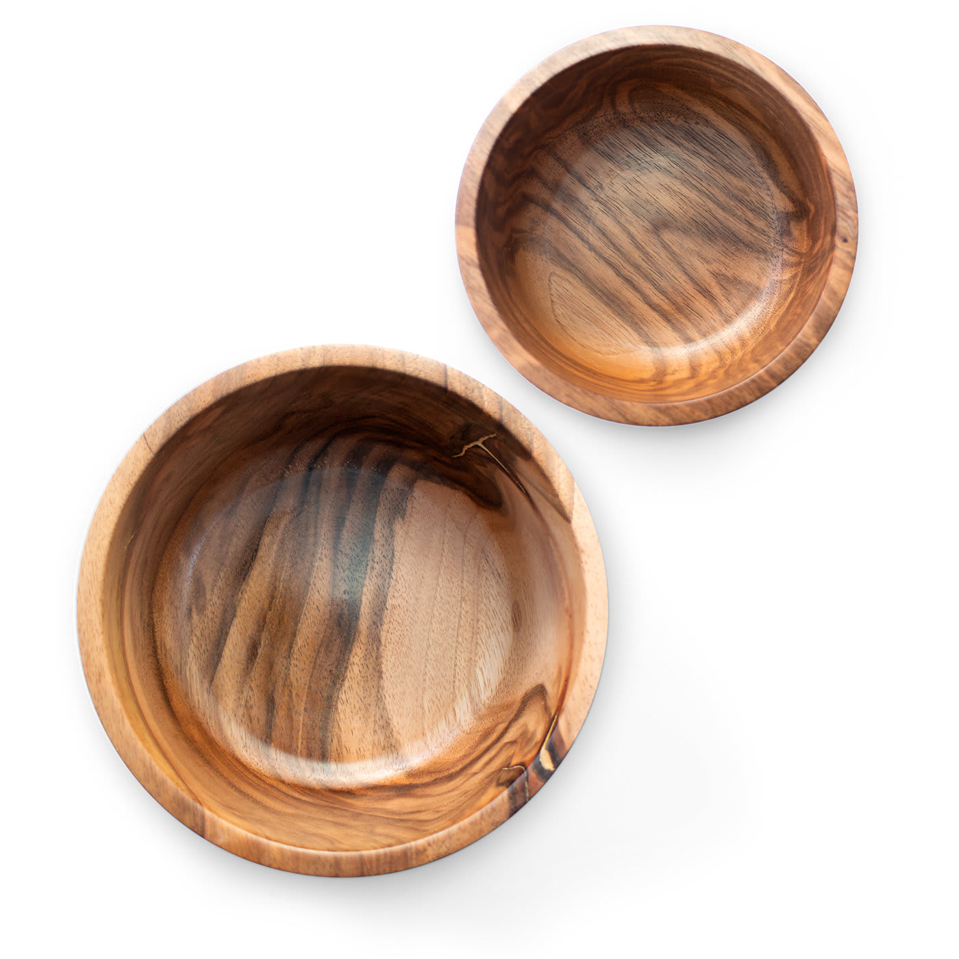 Set of 2 Walnut Bowls - Picta