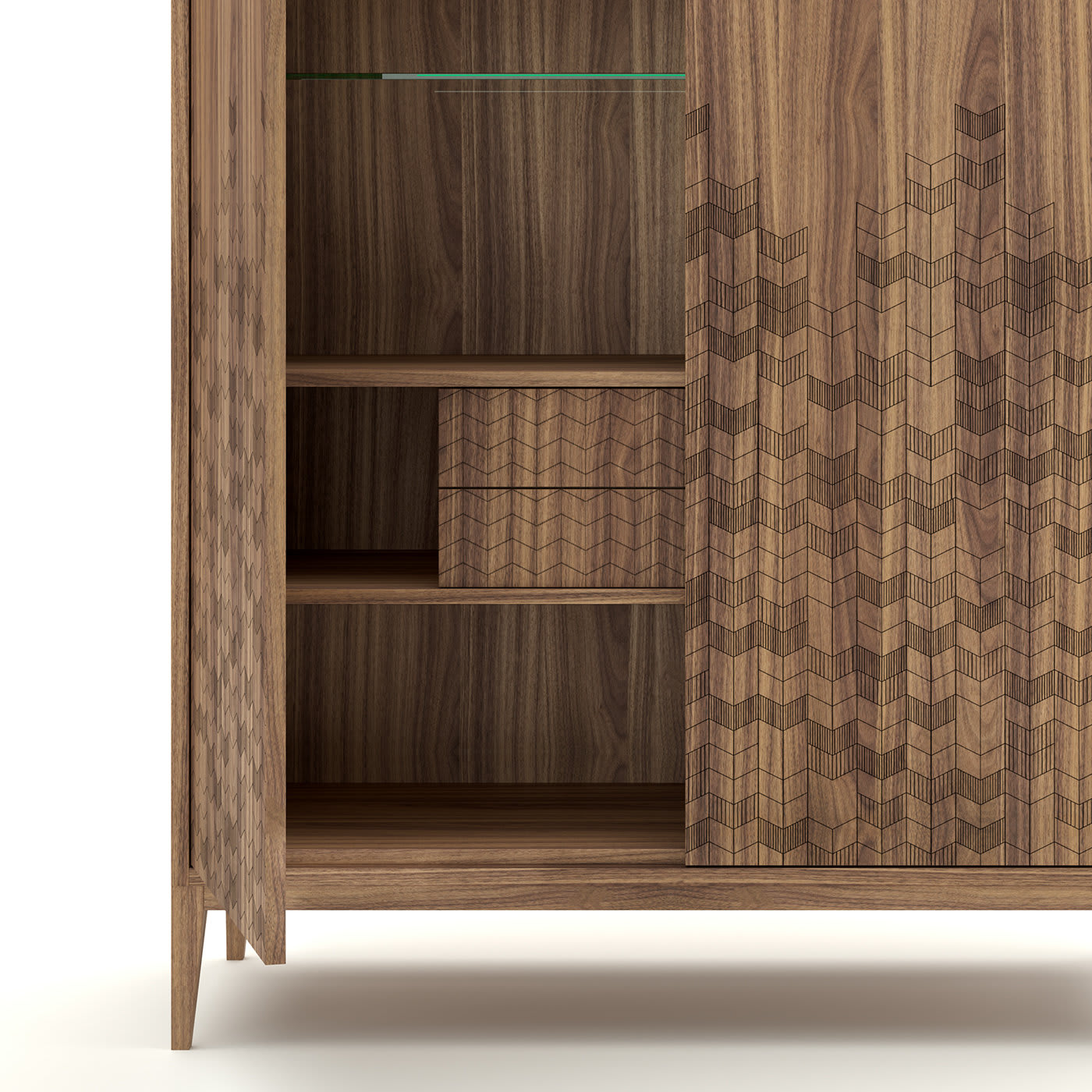 Trame 2-Door Cabinet #2 - Barba Design