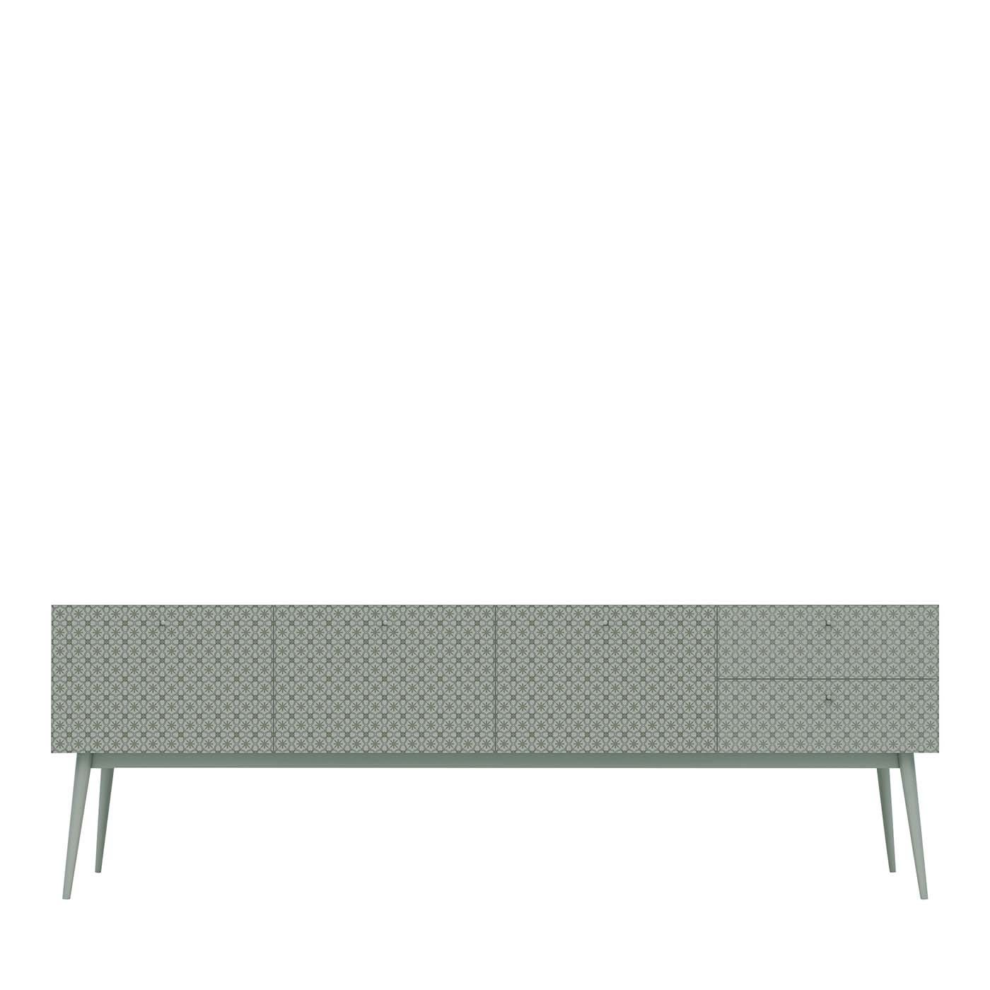 Tiles White 5-Drawer Dresser - Barba Design