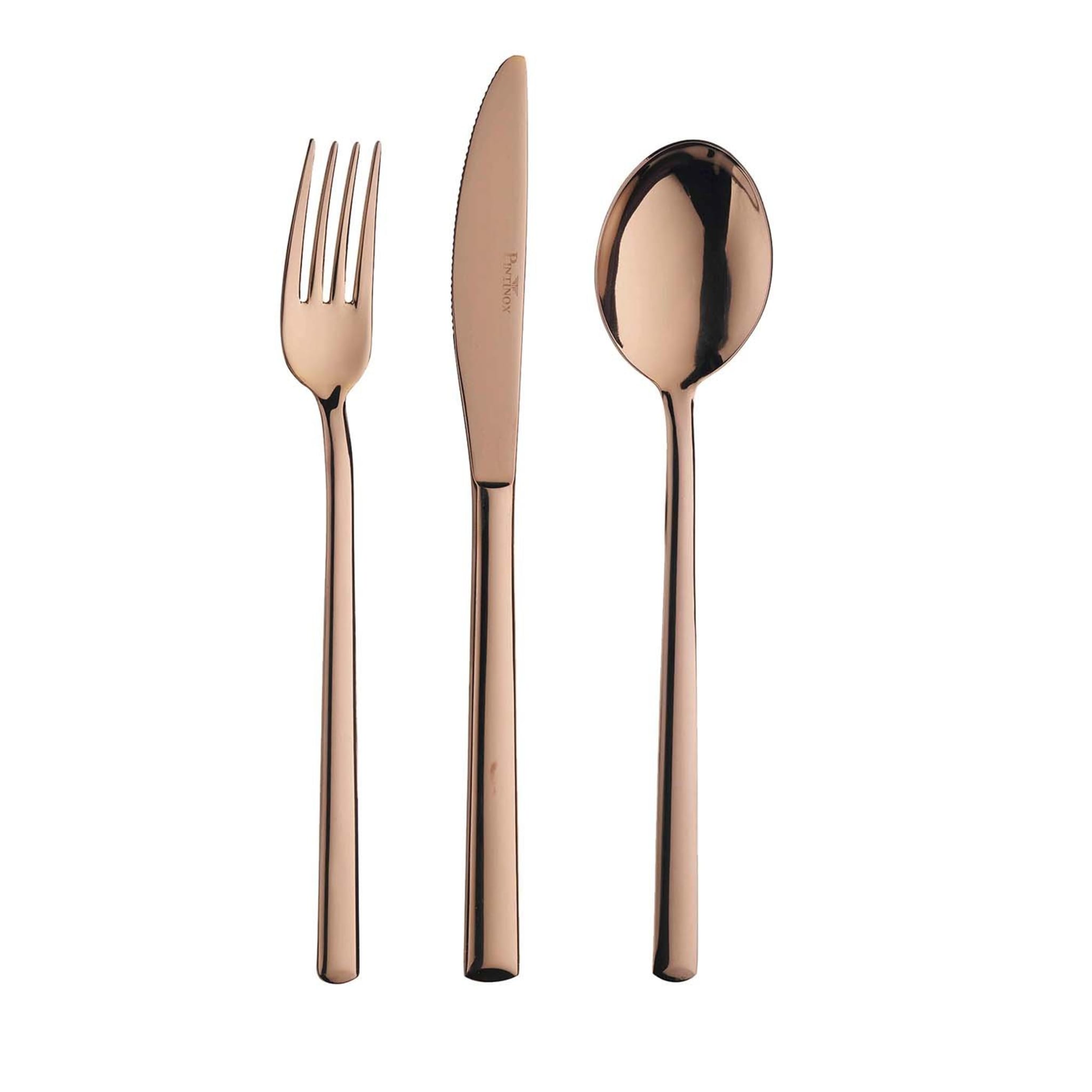 Synthesis Treasure Bronze 5-Piece Flatware Place Setting - Main view