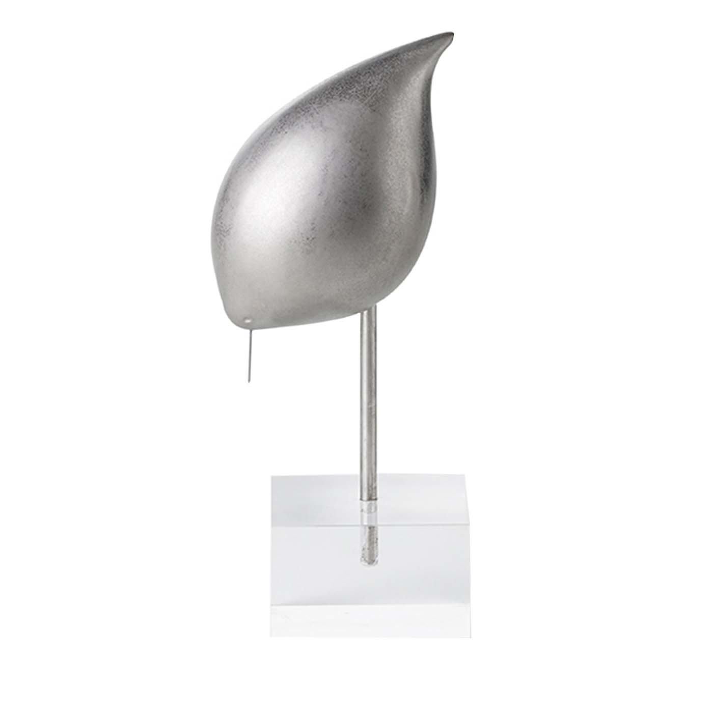 Silver Bird on a Stand by Aldo Londi #1 - Bitossi Ceramiche