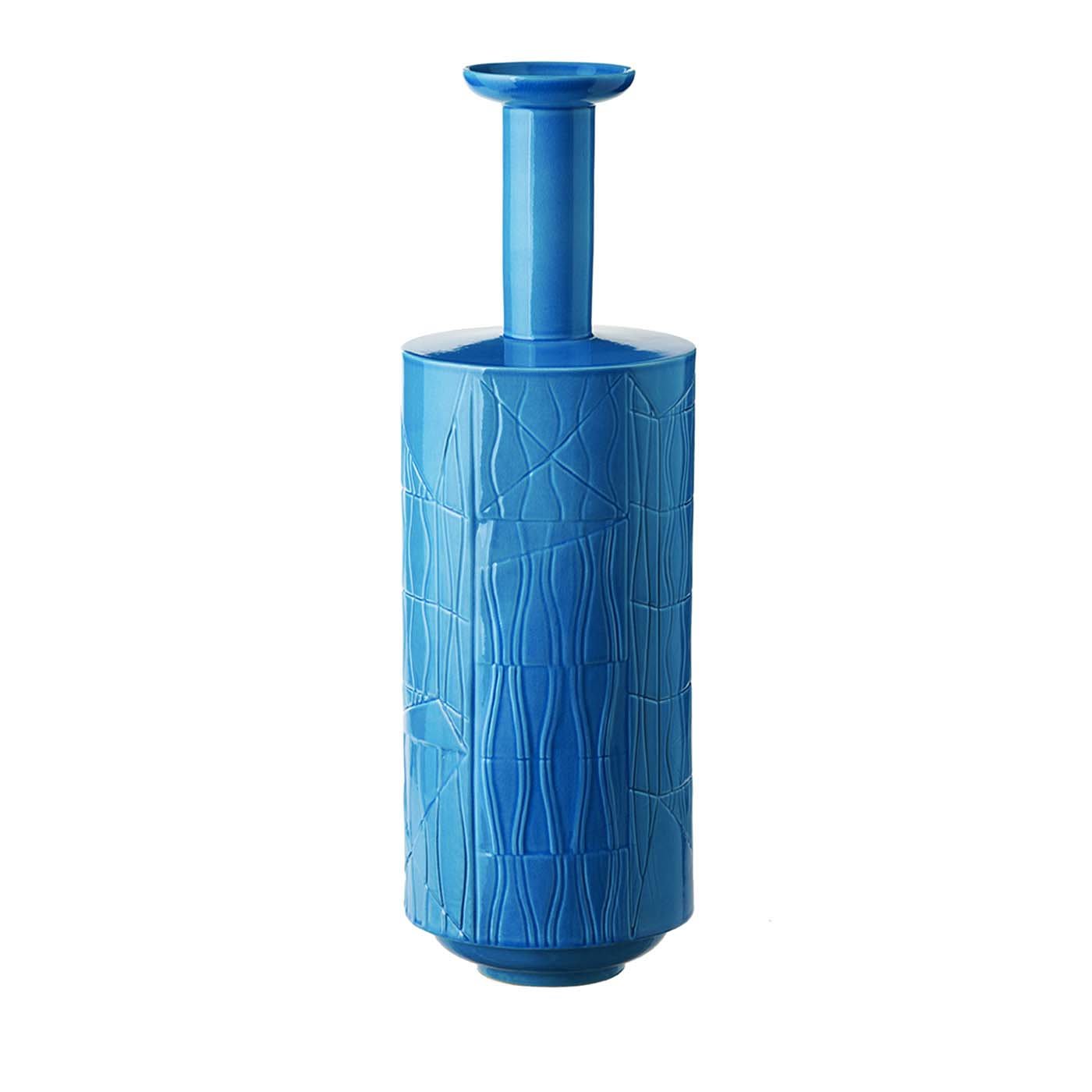 Blue Vase C by Bethan Laura Wood - Bitossi Ceramiche