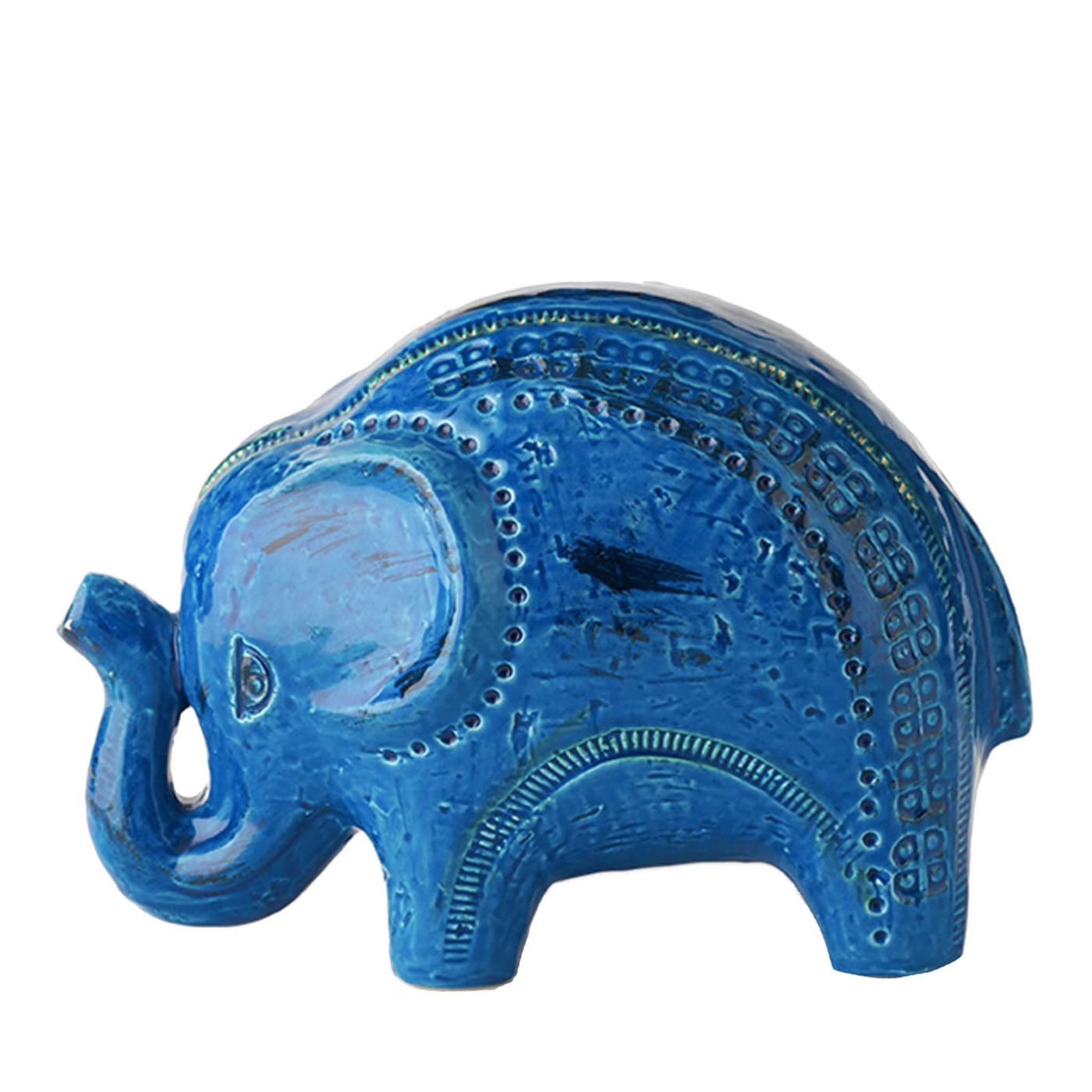 Rimini Blu Elephant Figurine by Aldo Londi - Main view