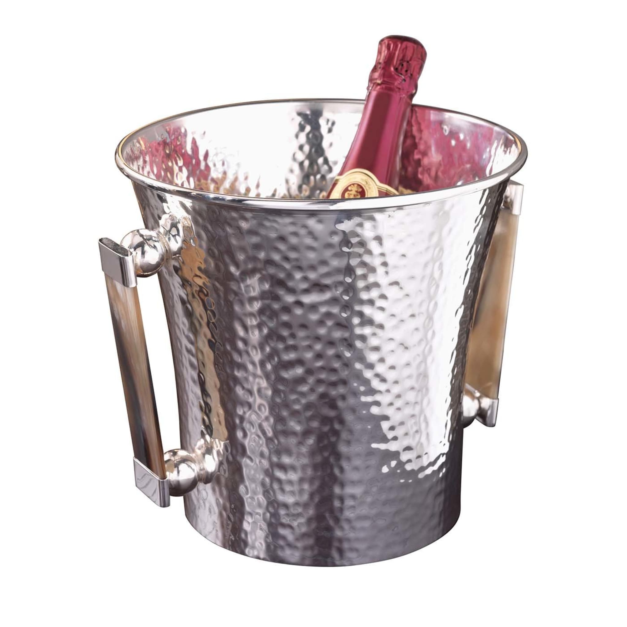 Secchiello da champagne con manici in corno - Vista principale