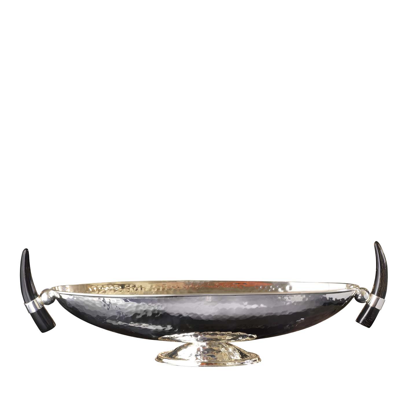 Oval Centerpiece with Horn Handles - Petri Firenze