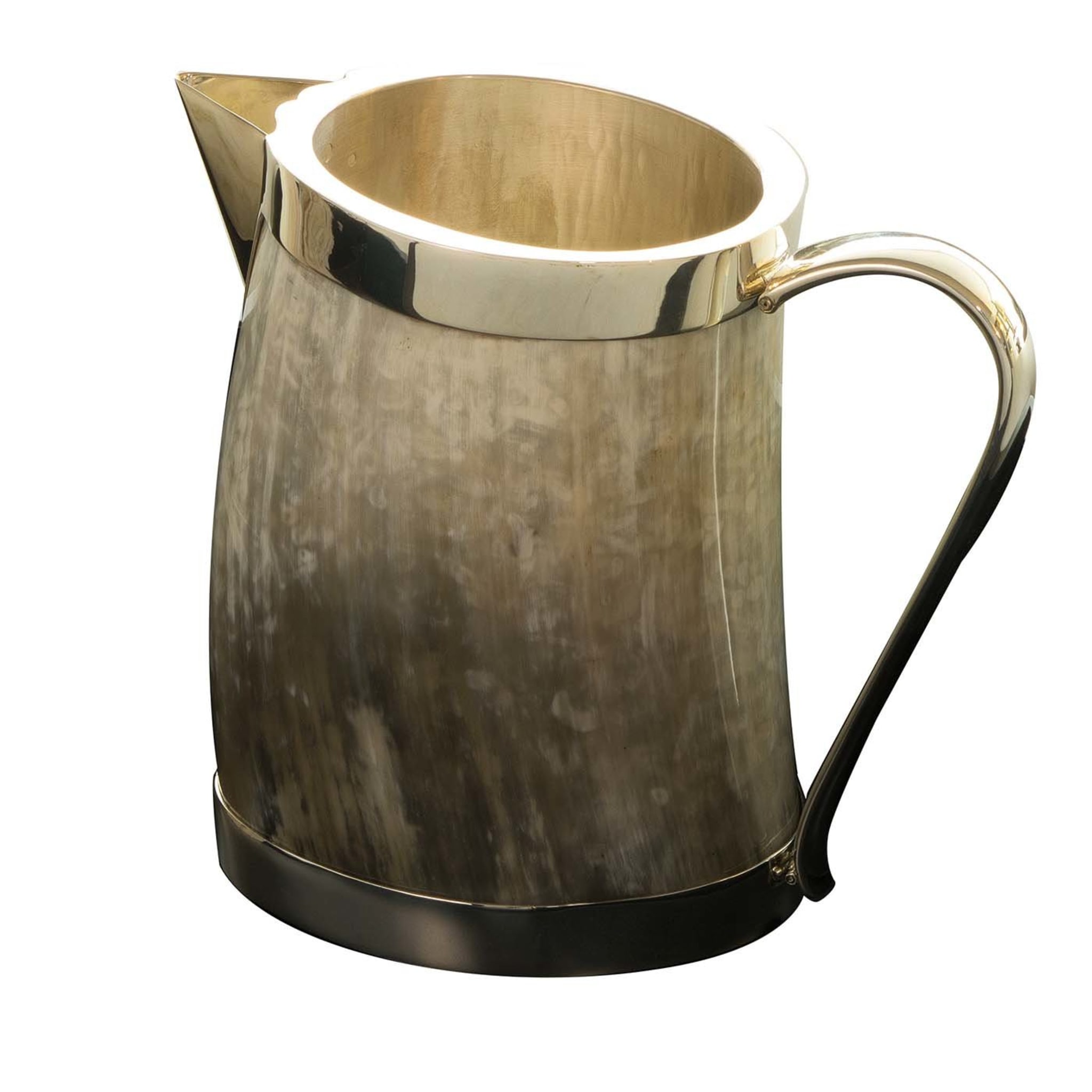 Silver and Horn Pitcher - Main view
