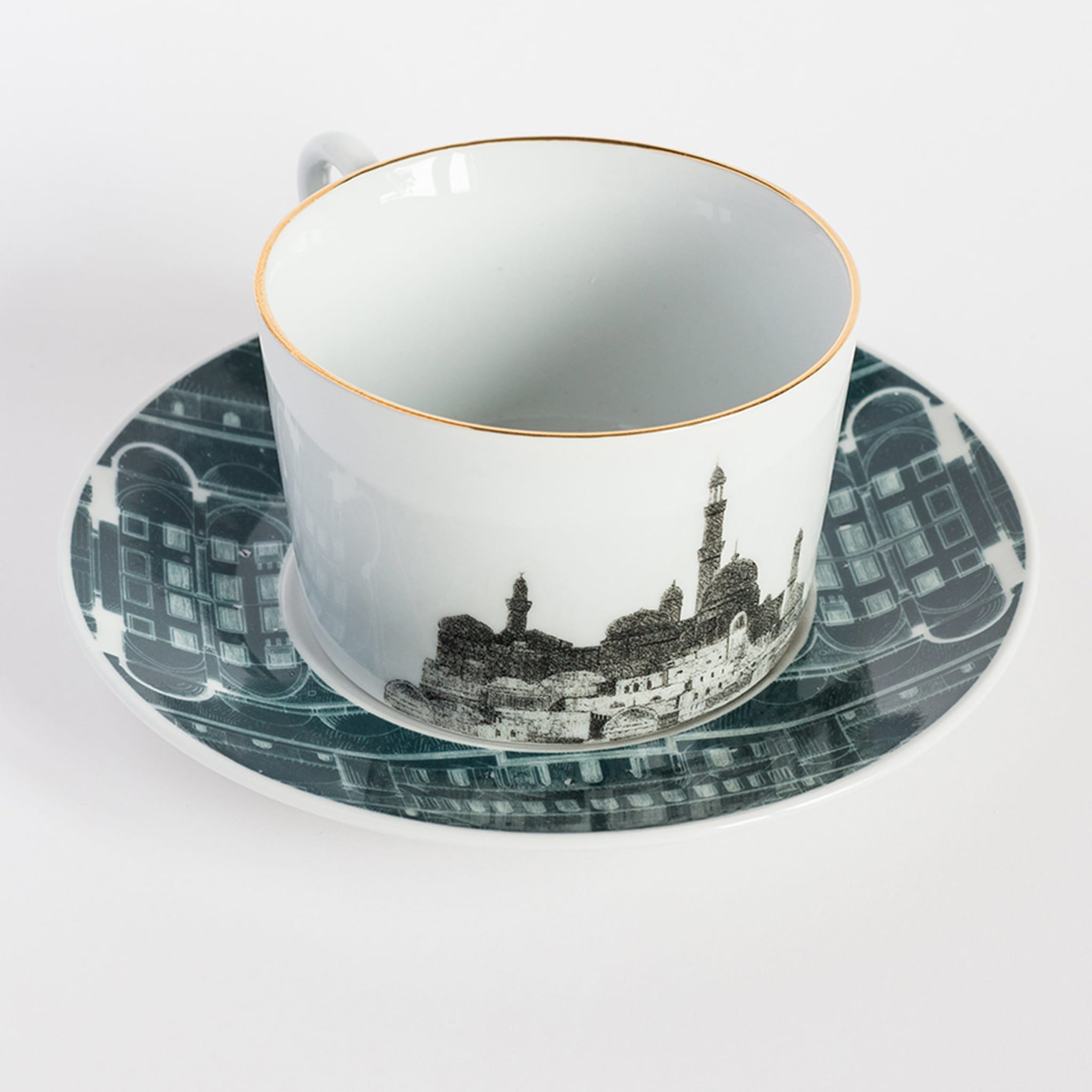 Lebanon Set of 6 Tea Cups with Saucers - Alternative view 1