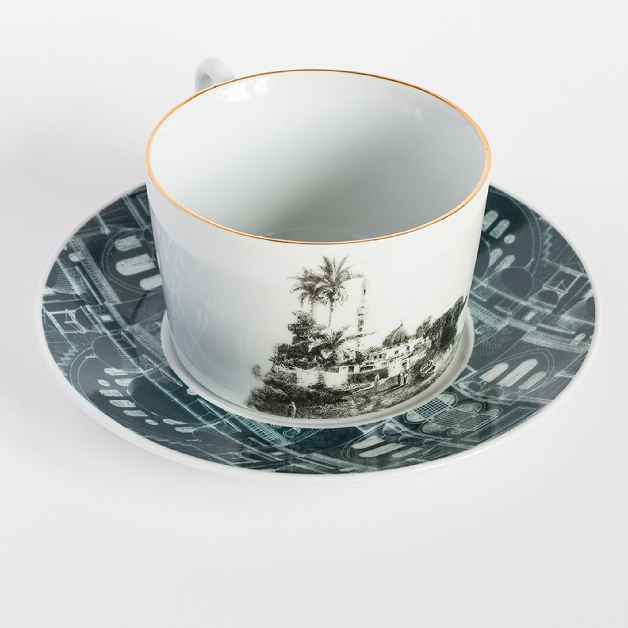Lebanon Set of 6 Tea Cups with Saucers - Alternative view 3