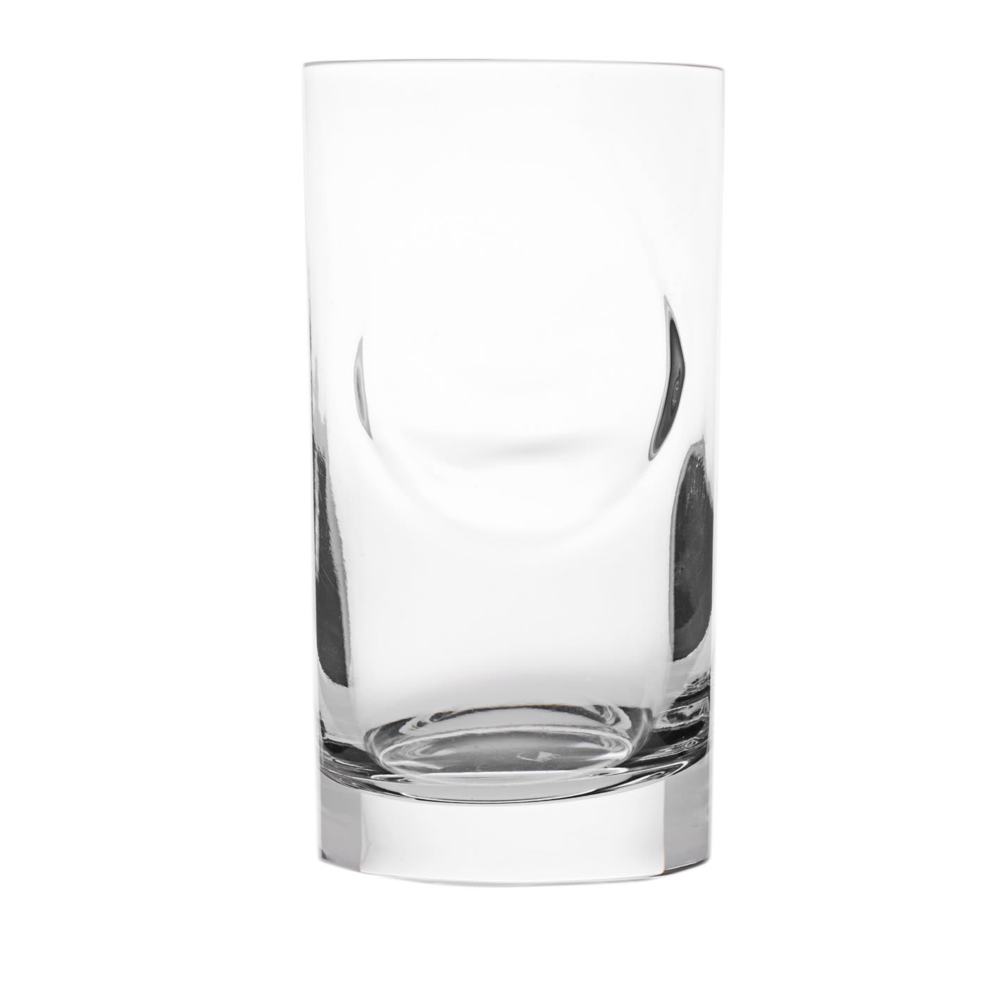 Set of 6 Ice Stopper Crystal Whisky Glasses - Cristalleria ColleVilca