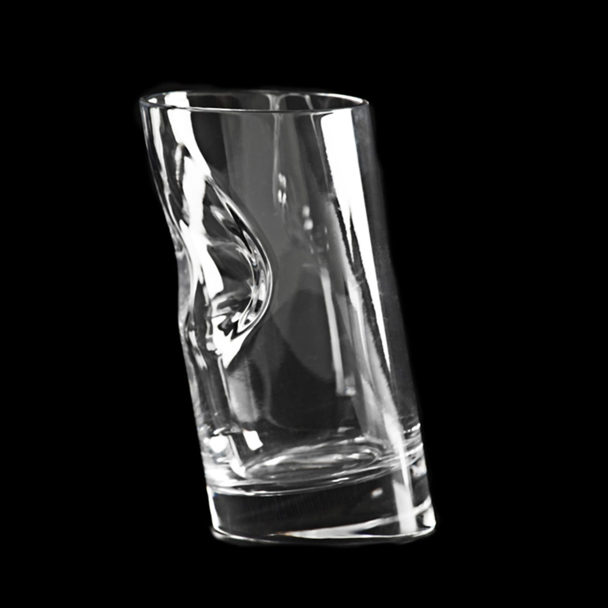 Set of 6 Ice Stopper Crystal Whisky Glasses by Angelo Mangiarotti - Alternative view 2