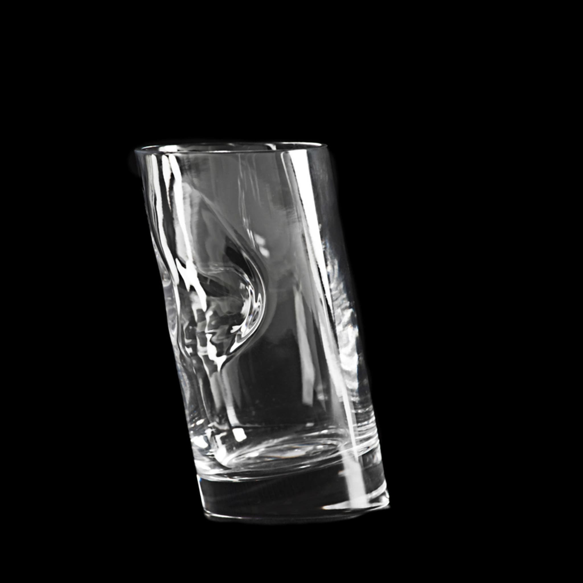 Set of 6 Ice Stopper Crystal Whisky Glasses by Angelo Mangiarotti - Alternative view 3