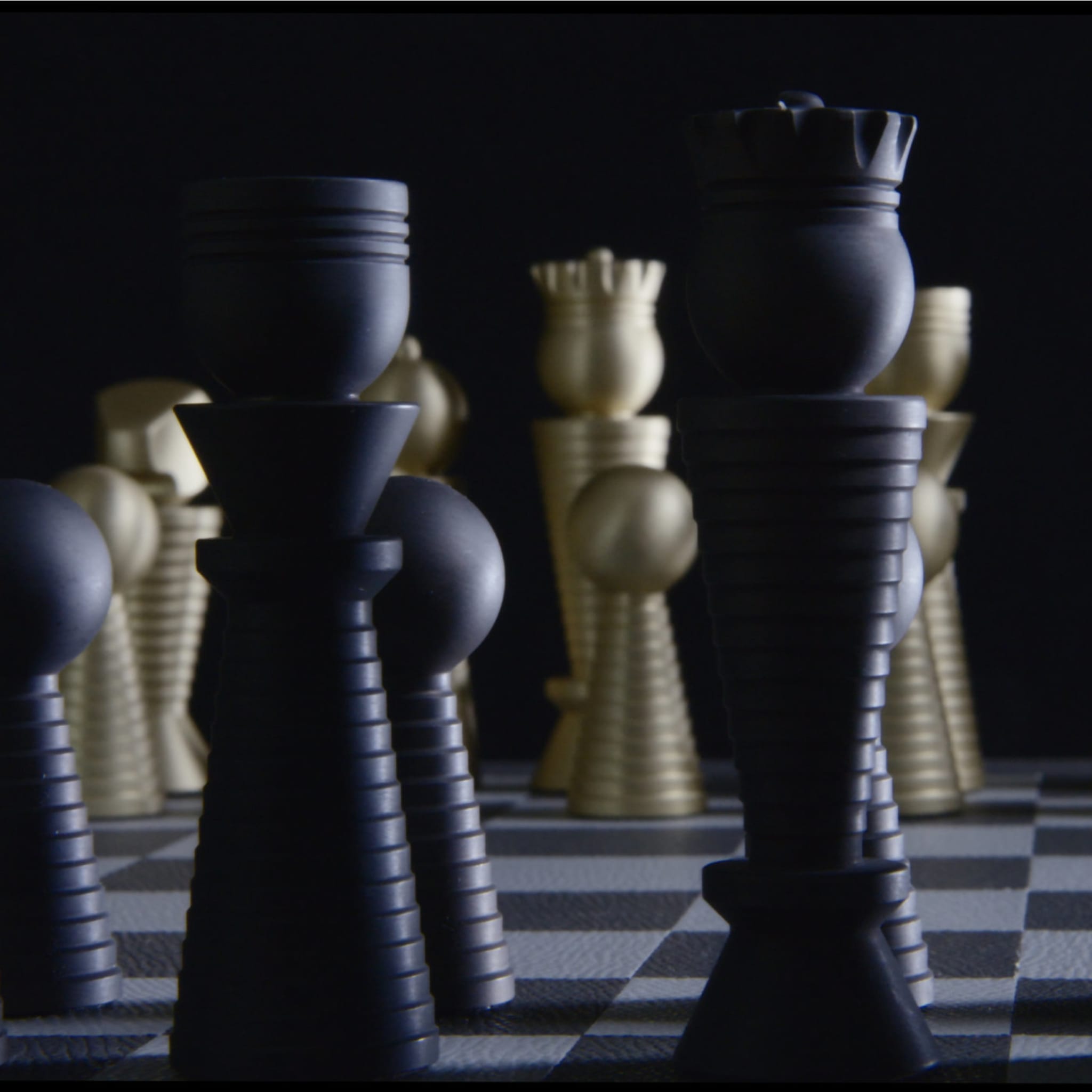 White Leather Chessboard - Alternative view 5