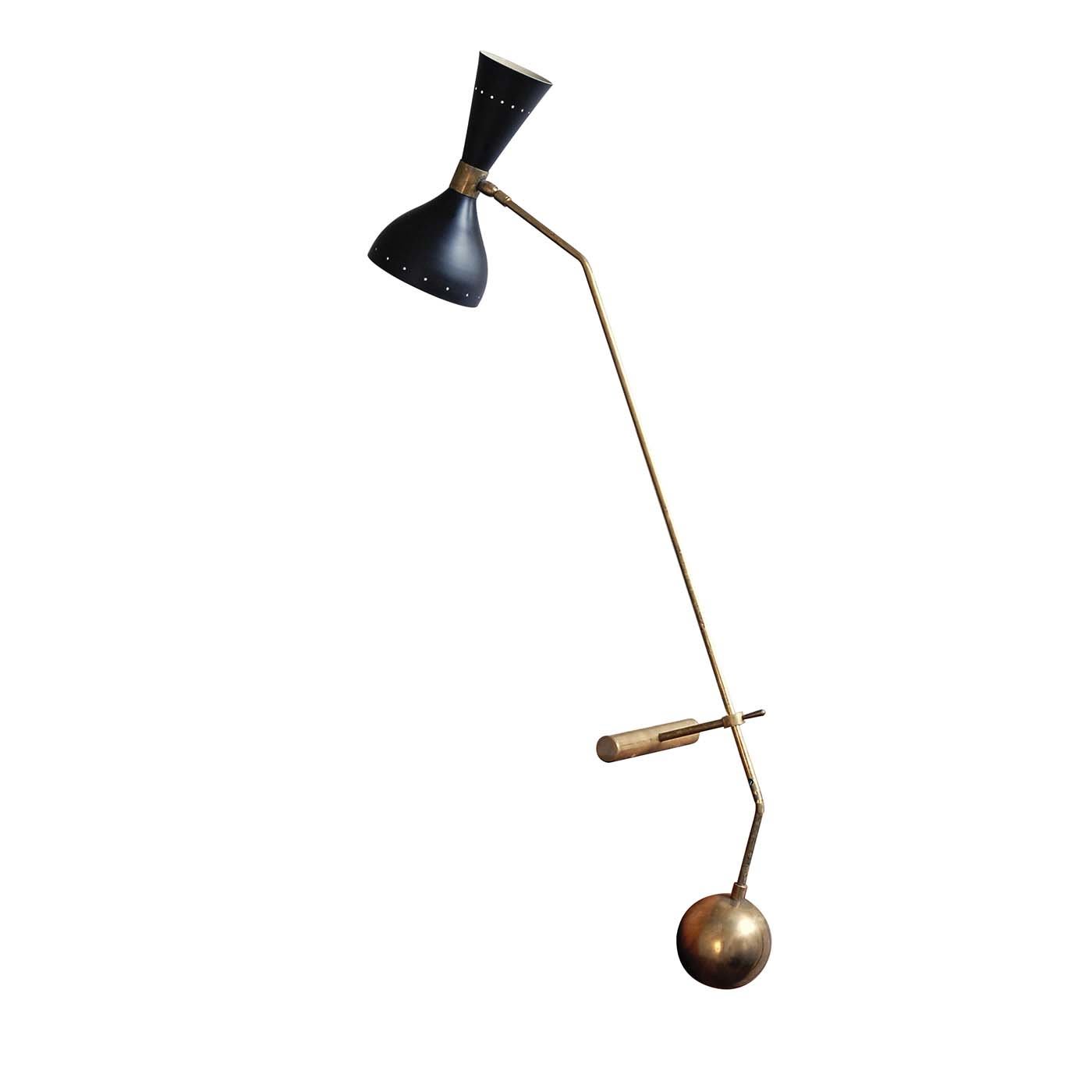 Equilibrista Brass Table Lamp - Silvio Piattelli