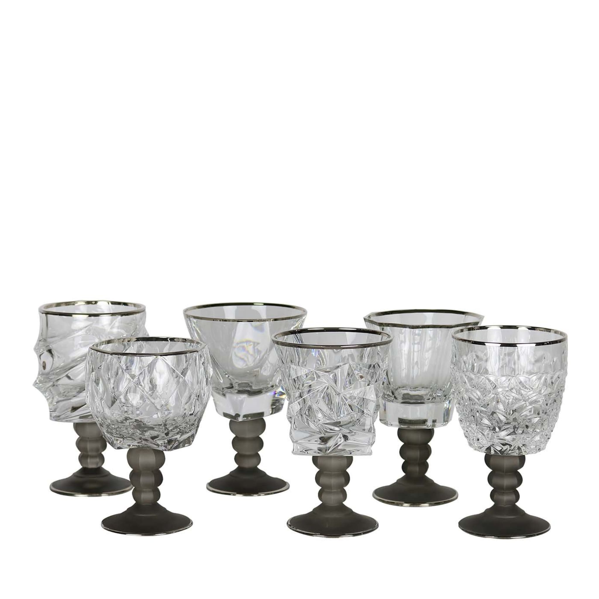 Set of Six Sabaudia Chalices - Main view