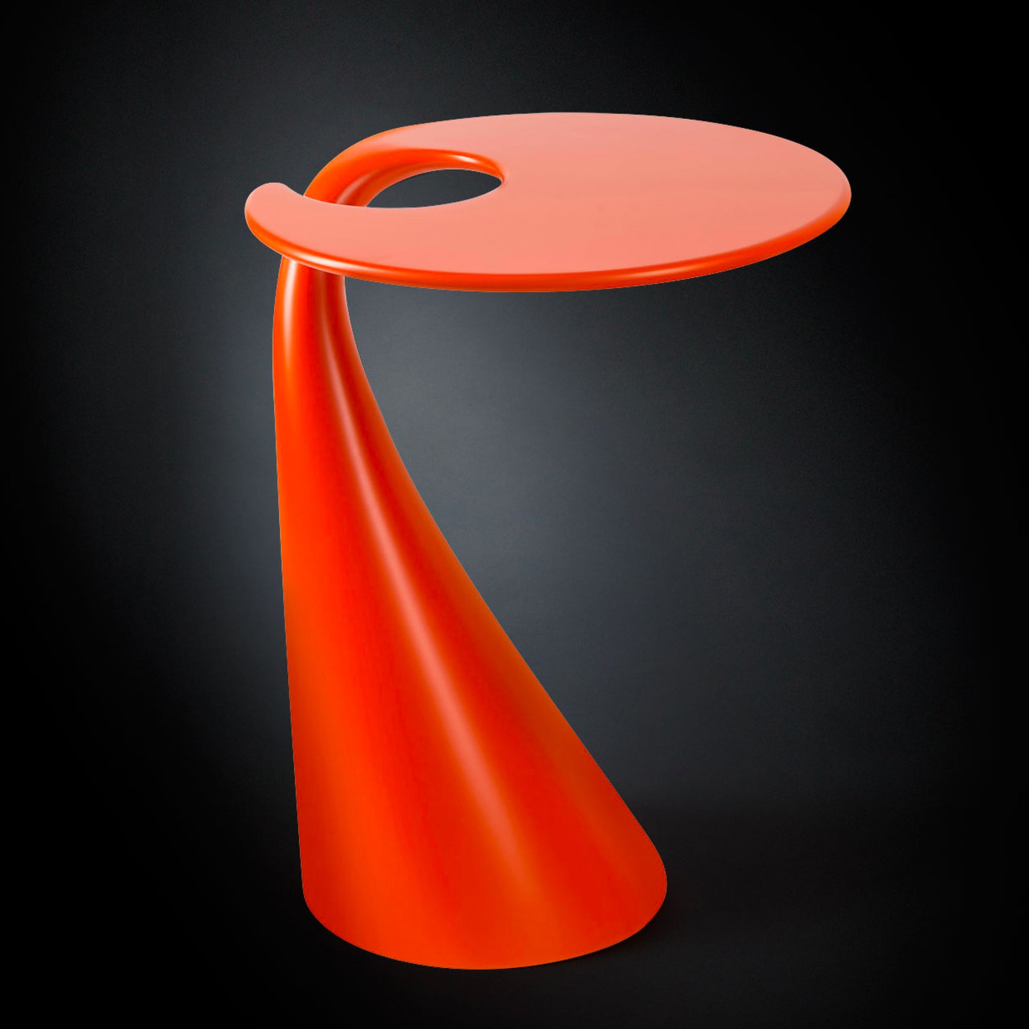 Milan Red Side Table - Alternative view 1