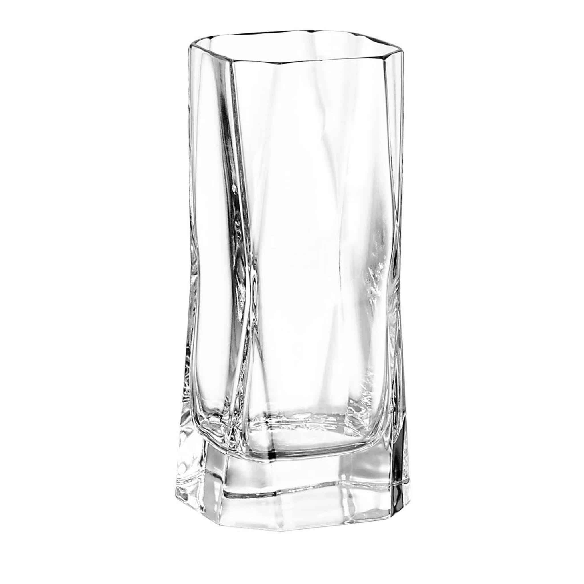 Set of 2 highball crystal glasses