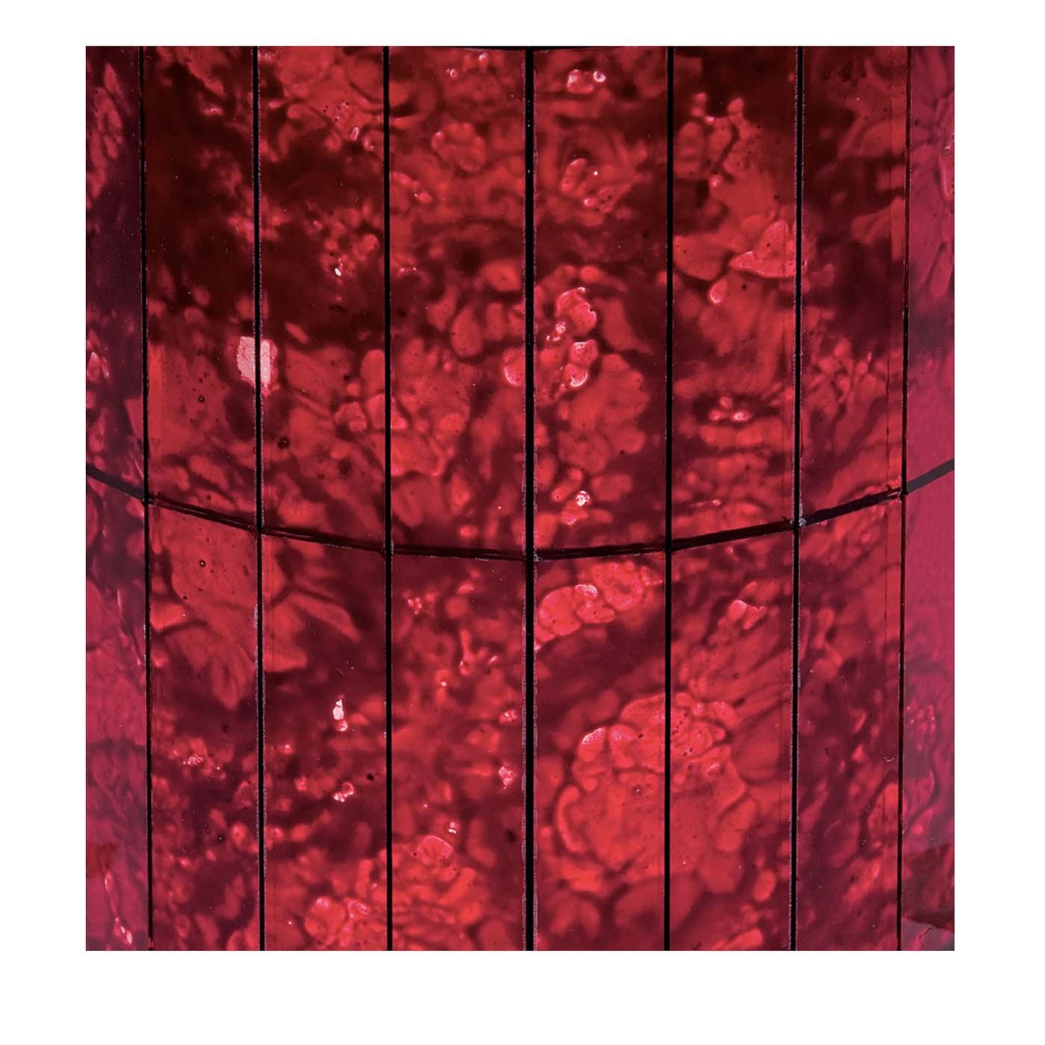 Set of 15 Damask Ruby Decorative Panels - Main view