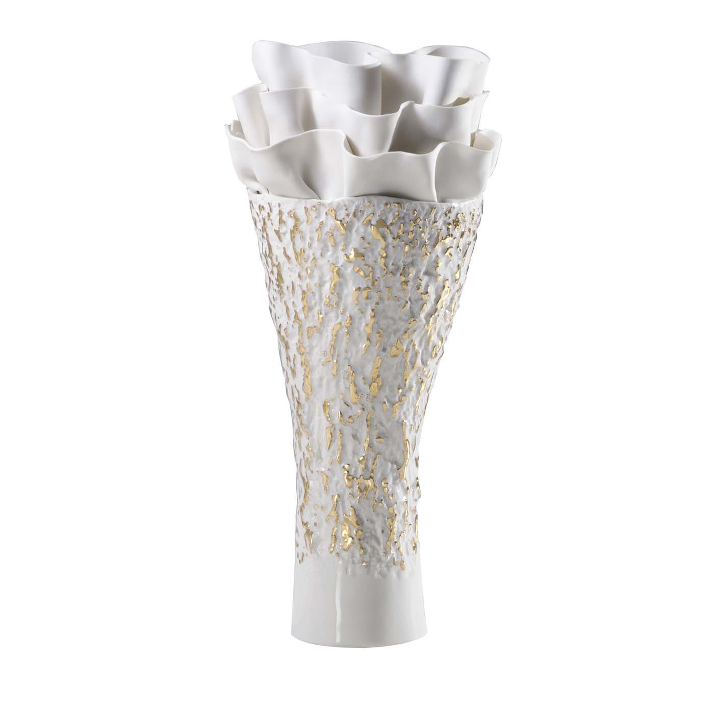 Anthozoa Gold Spots Vase - Fos Ceramiche