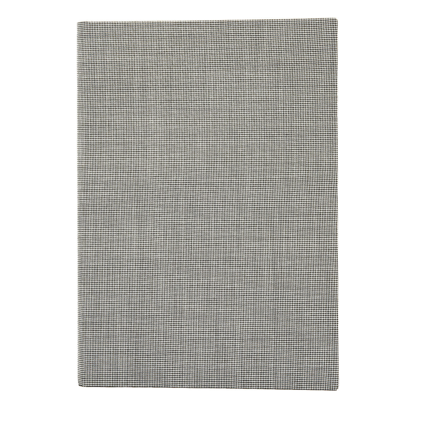 Houndstooth Wool Folder - Legatoria Artigiana