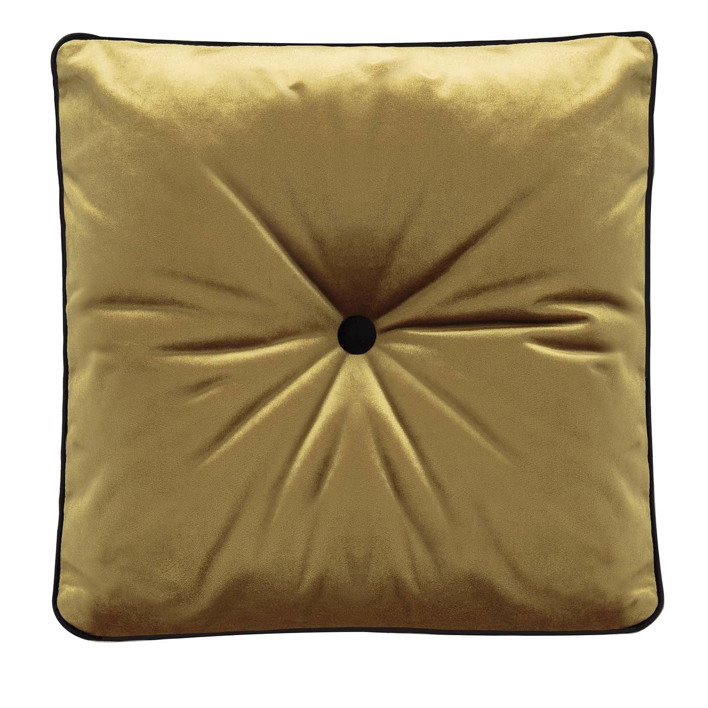 Ben Golden Green Square Cushion - Gam Home