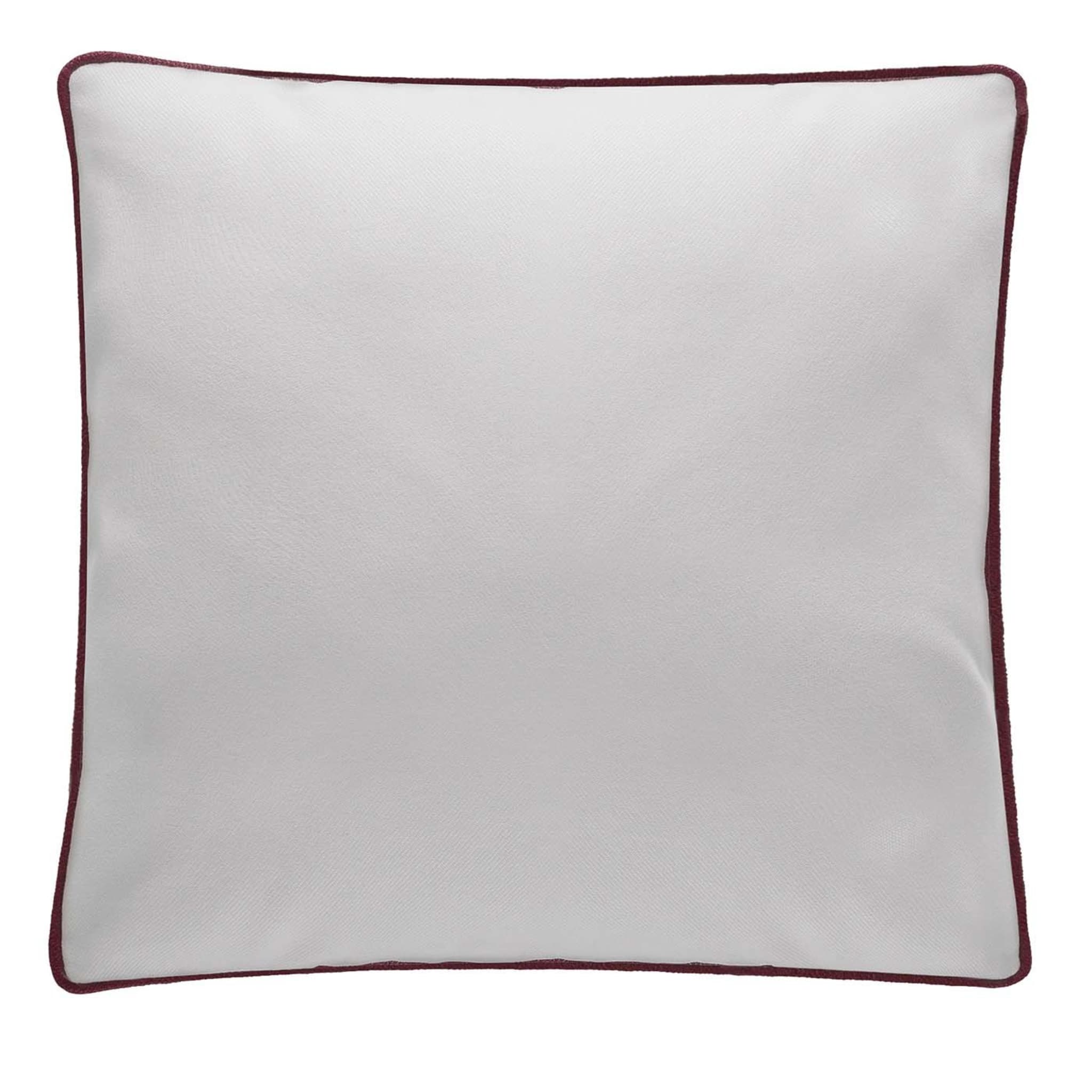Conny White Square Cushion - Main view