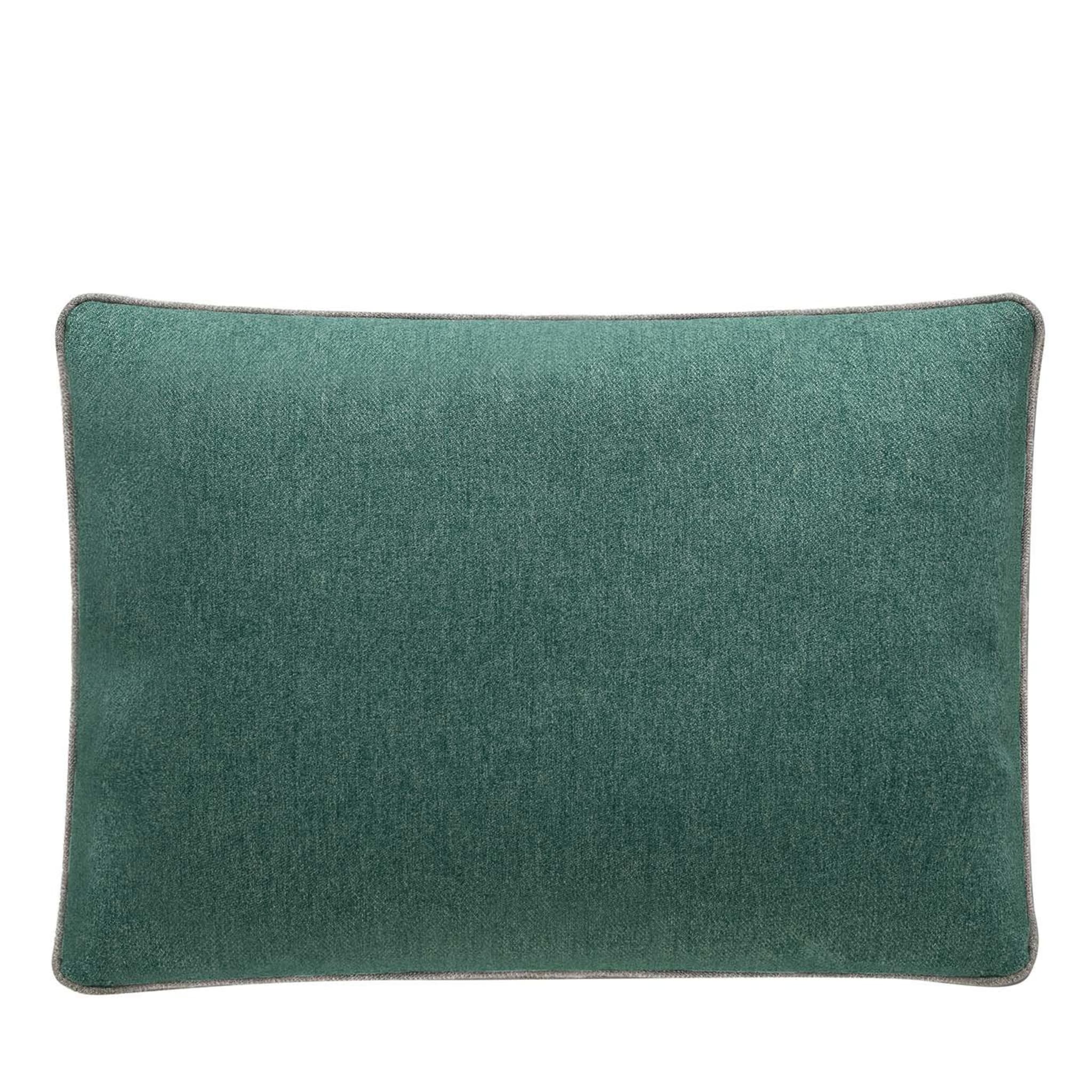 Conny Green Rectangular Cushion - Main view