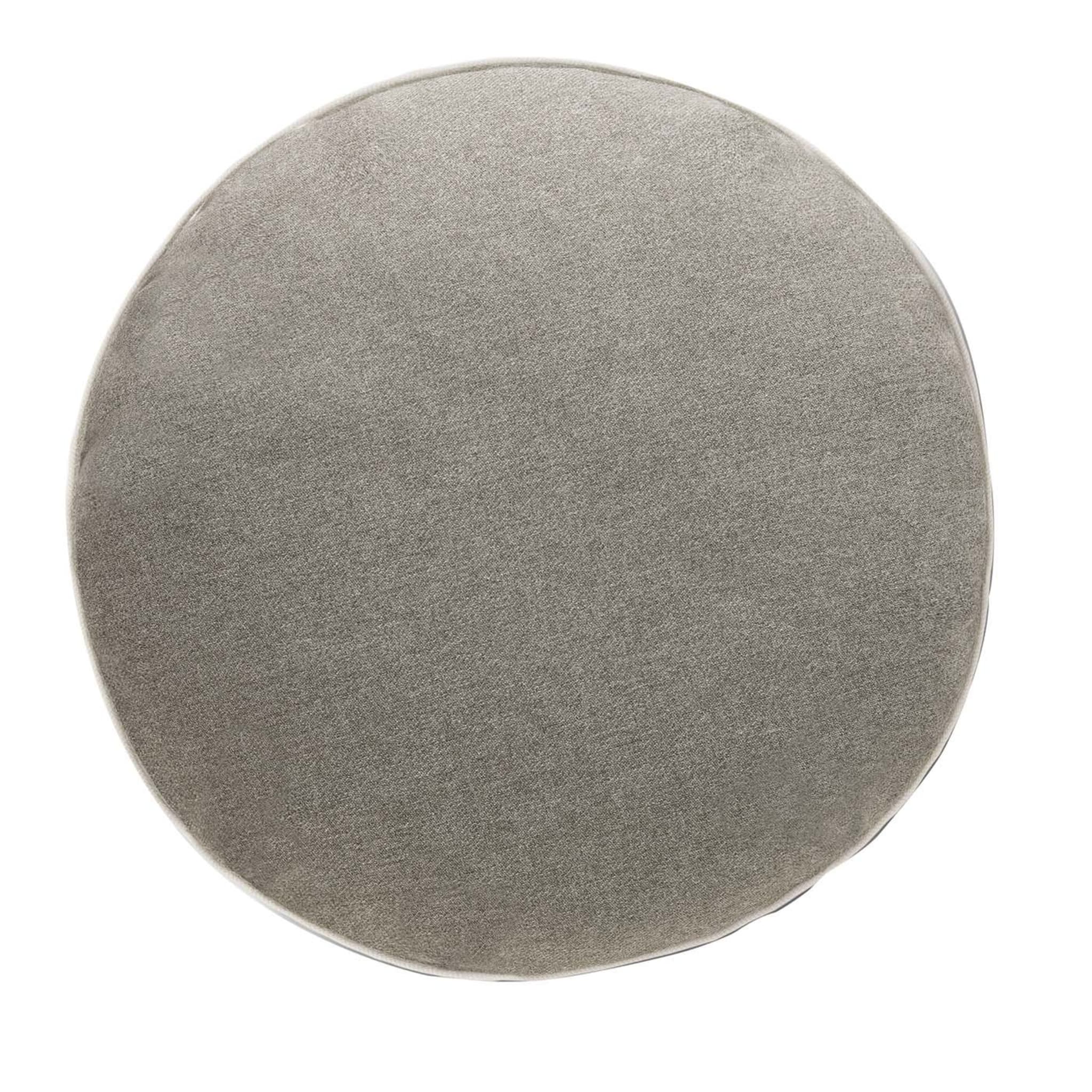 Coussin rond Conny Taupe - Vue principale