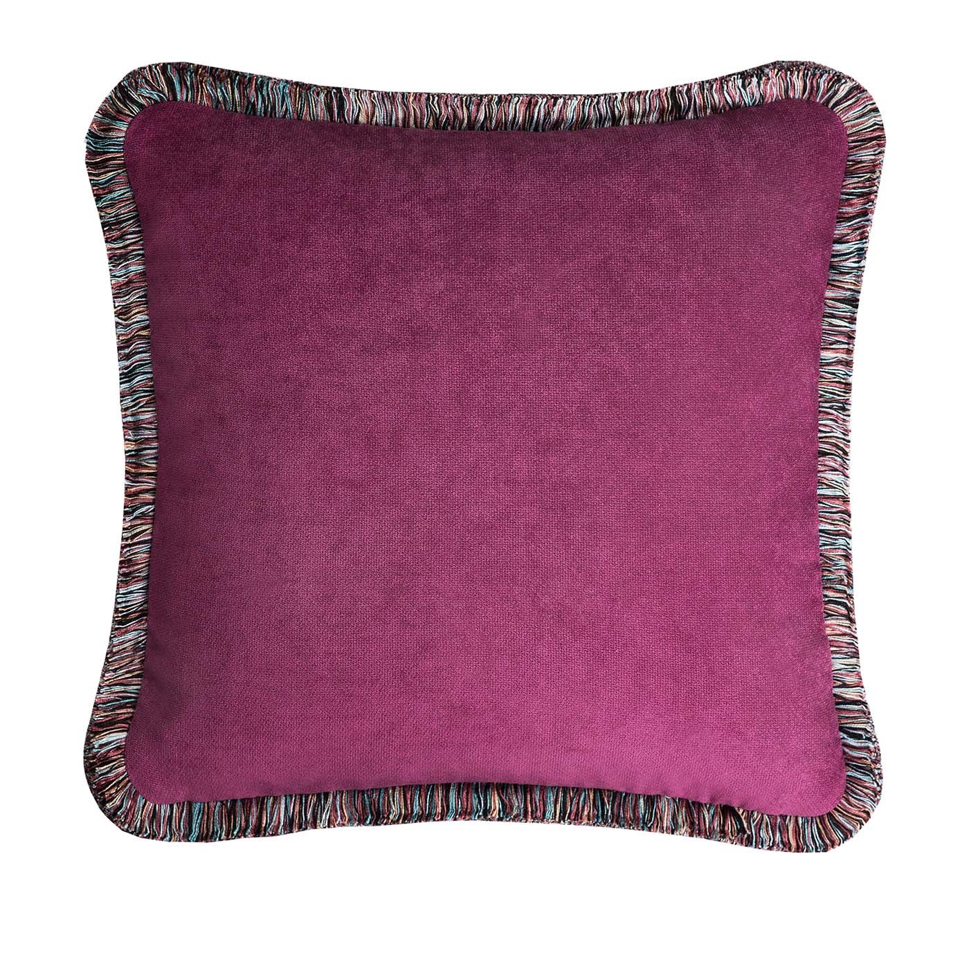Mexico Purple Happy Cushion - LO Decor