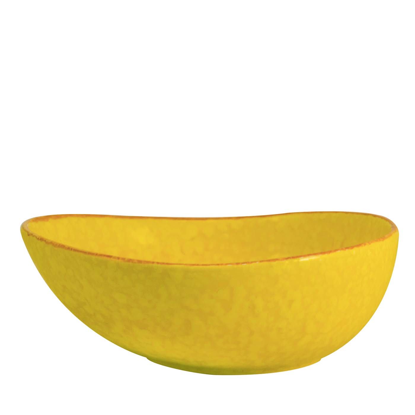 Colors Set of 2 Yellow Bowls - Ceramiche Edelweiss