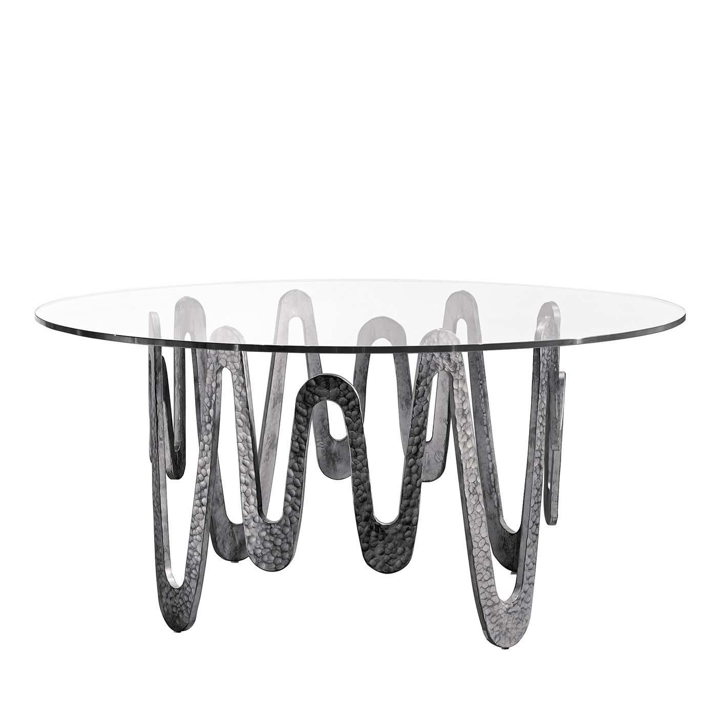 Onde Silver Table by Alida Cappellini & Giovanni Licheri - Sicis
