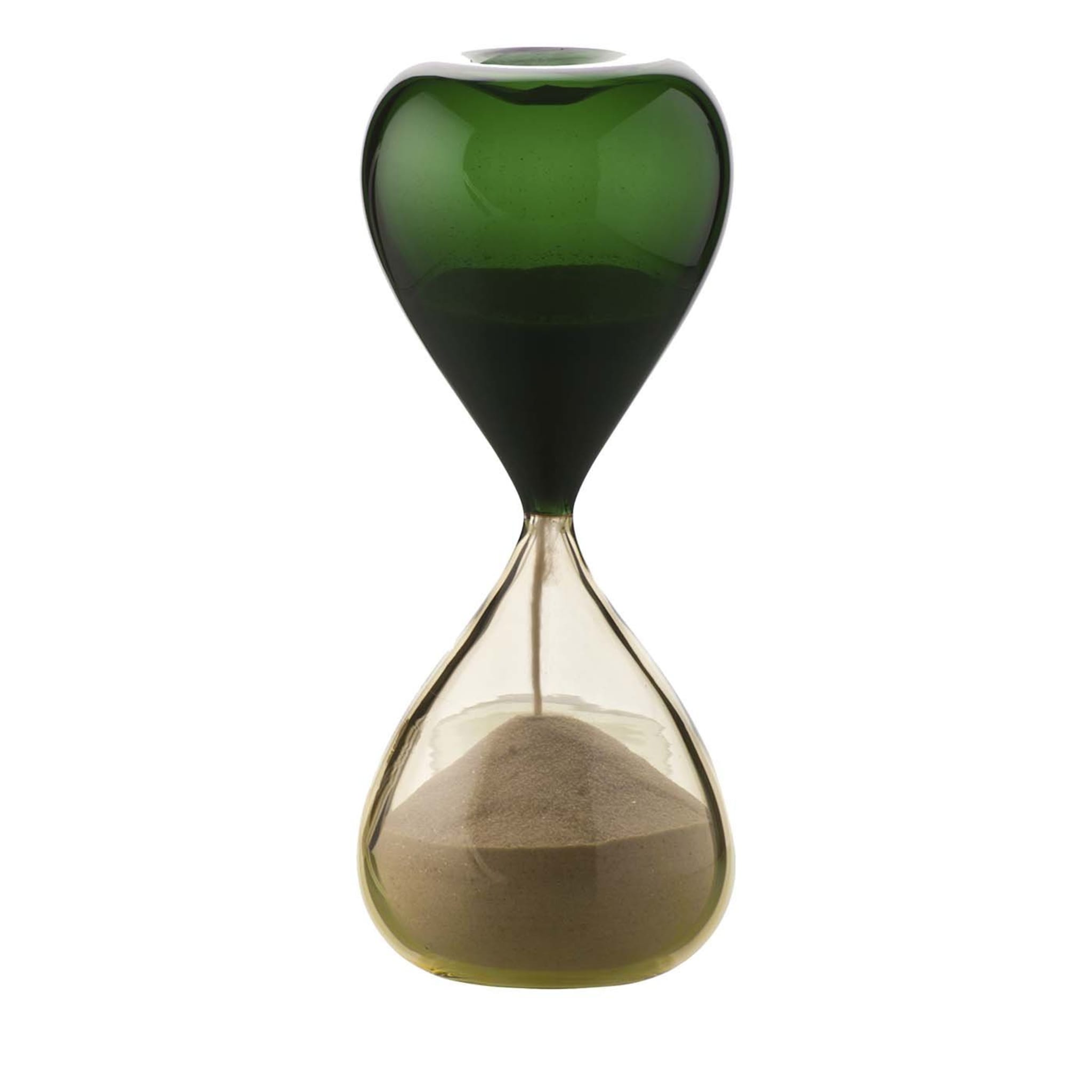 Clessidre Green/Beige Hourglass by Fulvio Bianconi - Main view