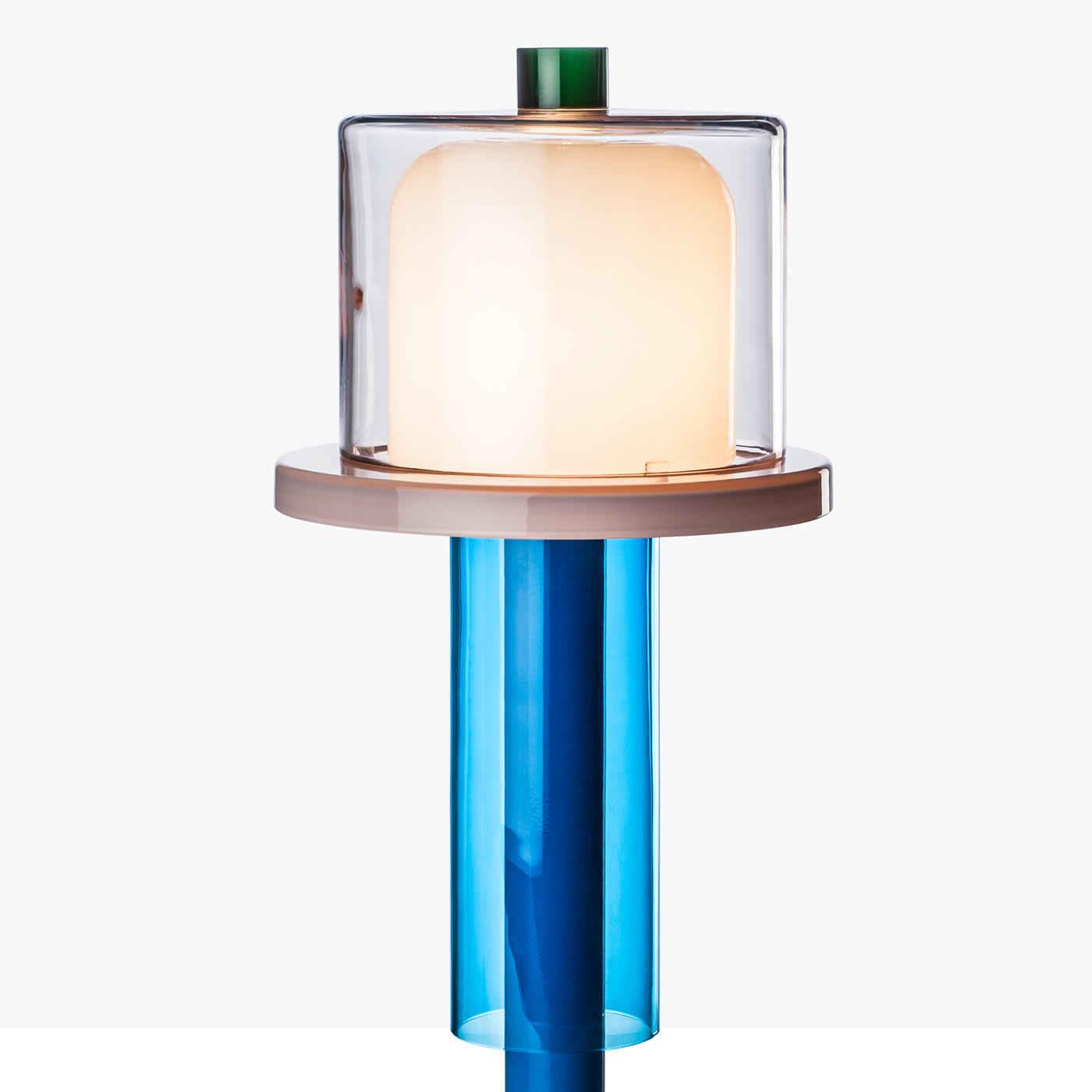 Bhusanam Table Lamp by Ettore Sottsass - Venini