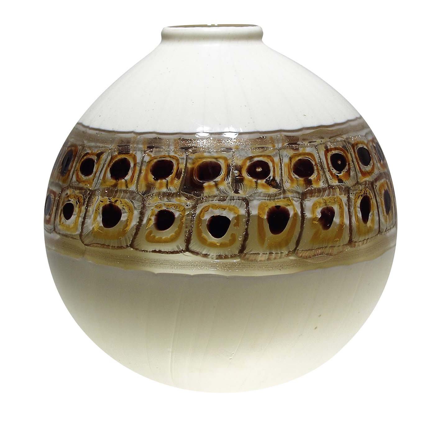 Cà d'Oro Ivory Vase - Murano Glam