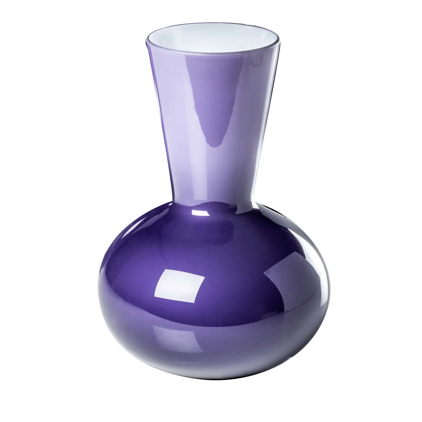 Idria Purple Vase by Paolo Venini - Venini