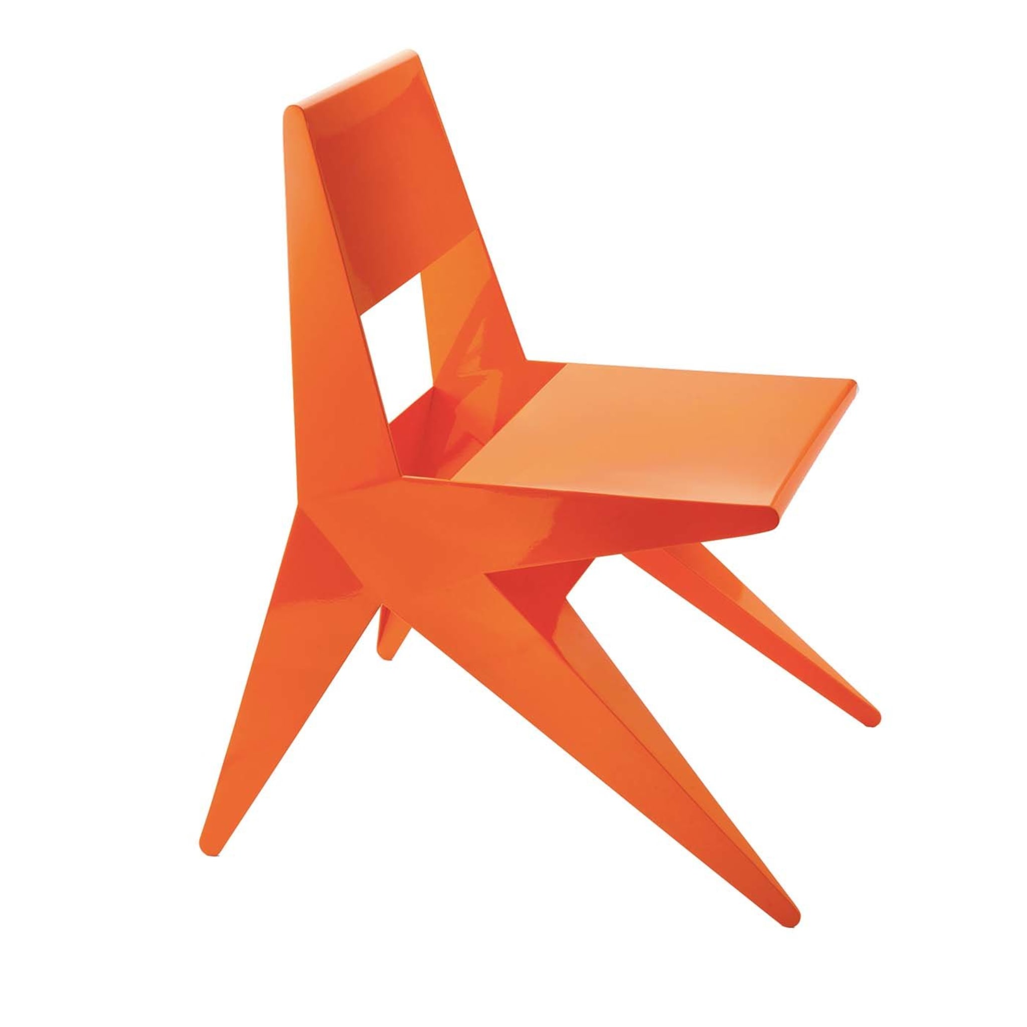 Star Orange Stuhl von Antonio Pio Saracino - Hauptansicht