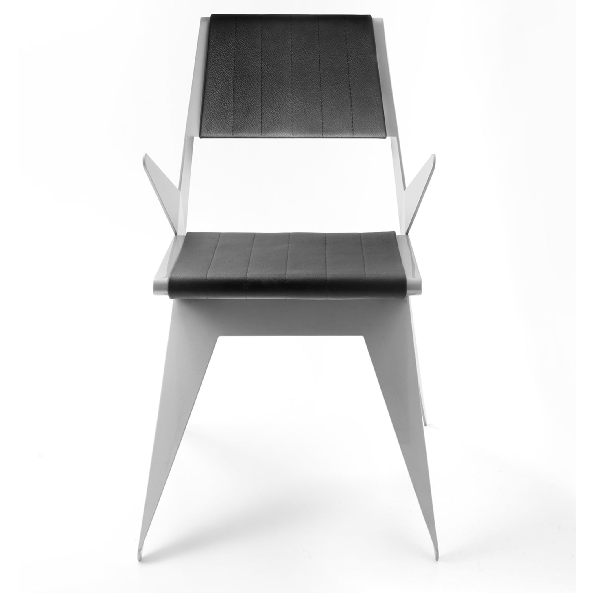 Star Black Chair with Armrests by Antonio Pio Saracino - Alternative view 2