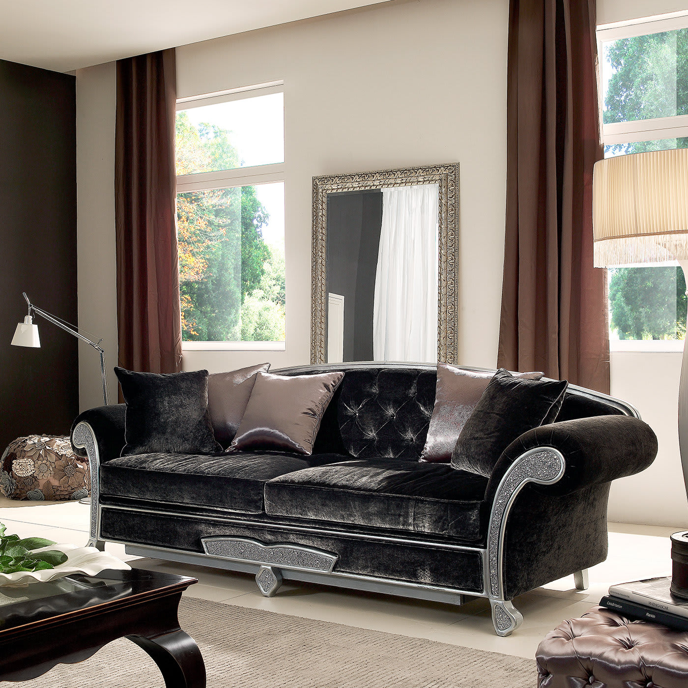 Cabriole Sofa Bed Modenese Luxury