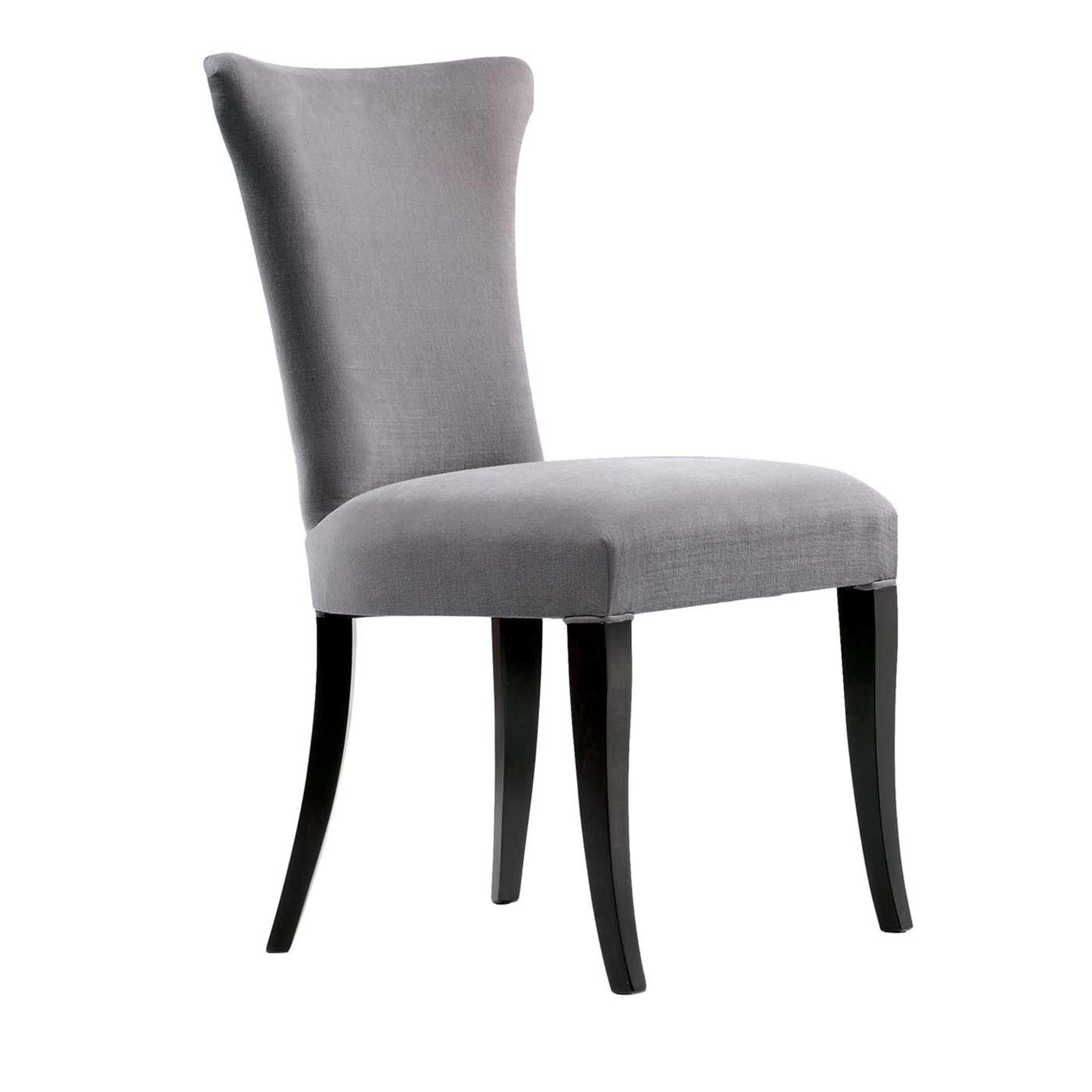 Solid Gray Dining Chair #10 - Main view
