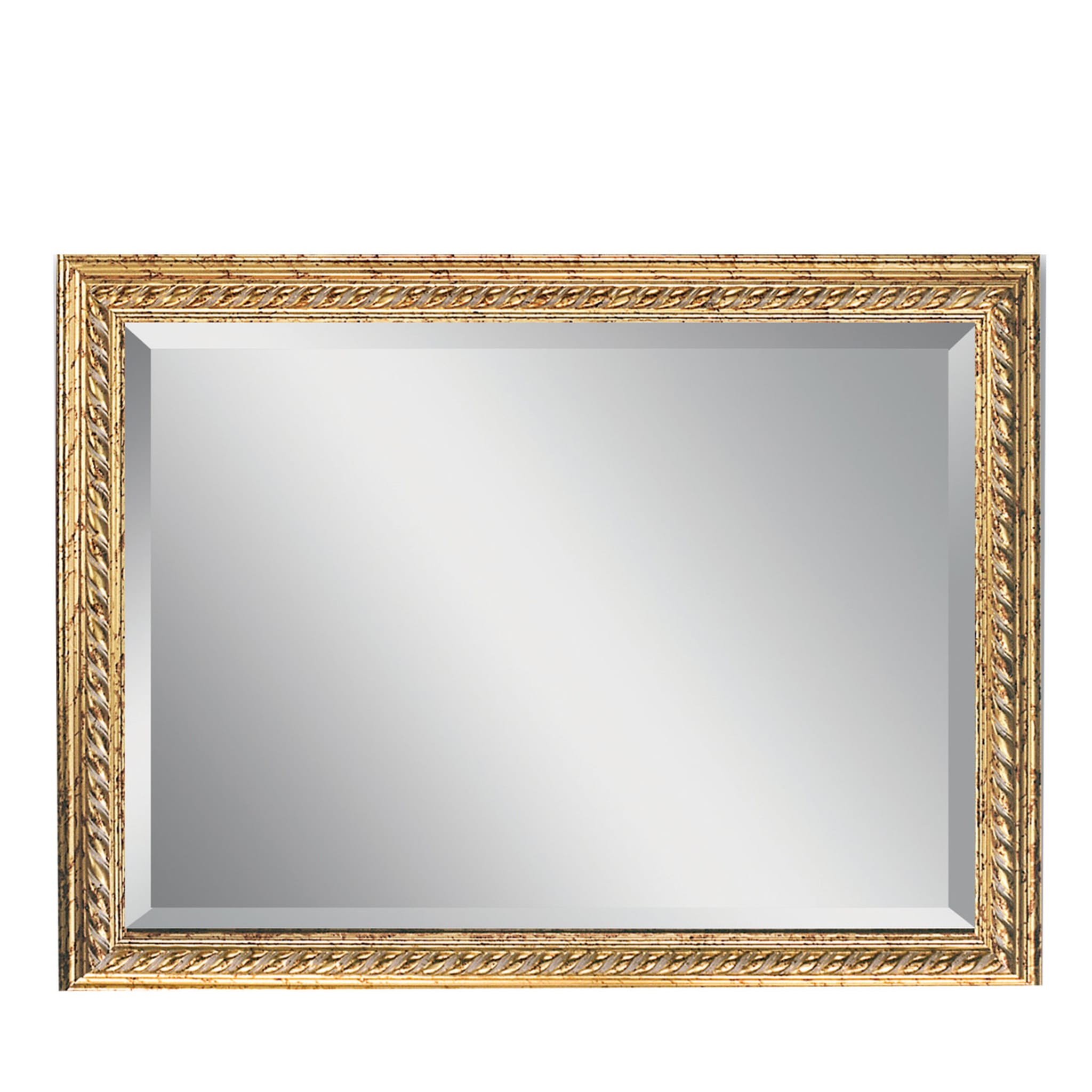 Espejo rectangular con marco de madera - Vista principal