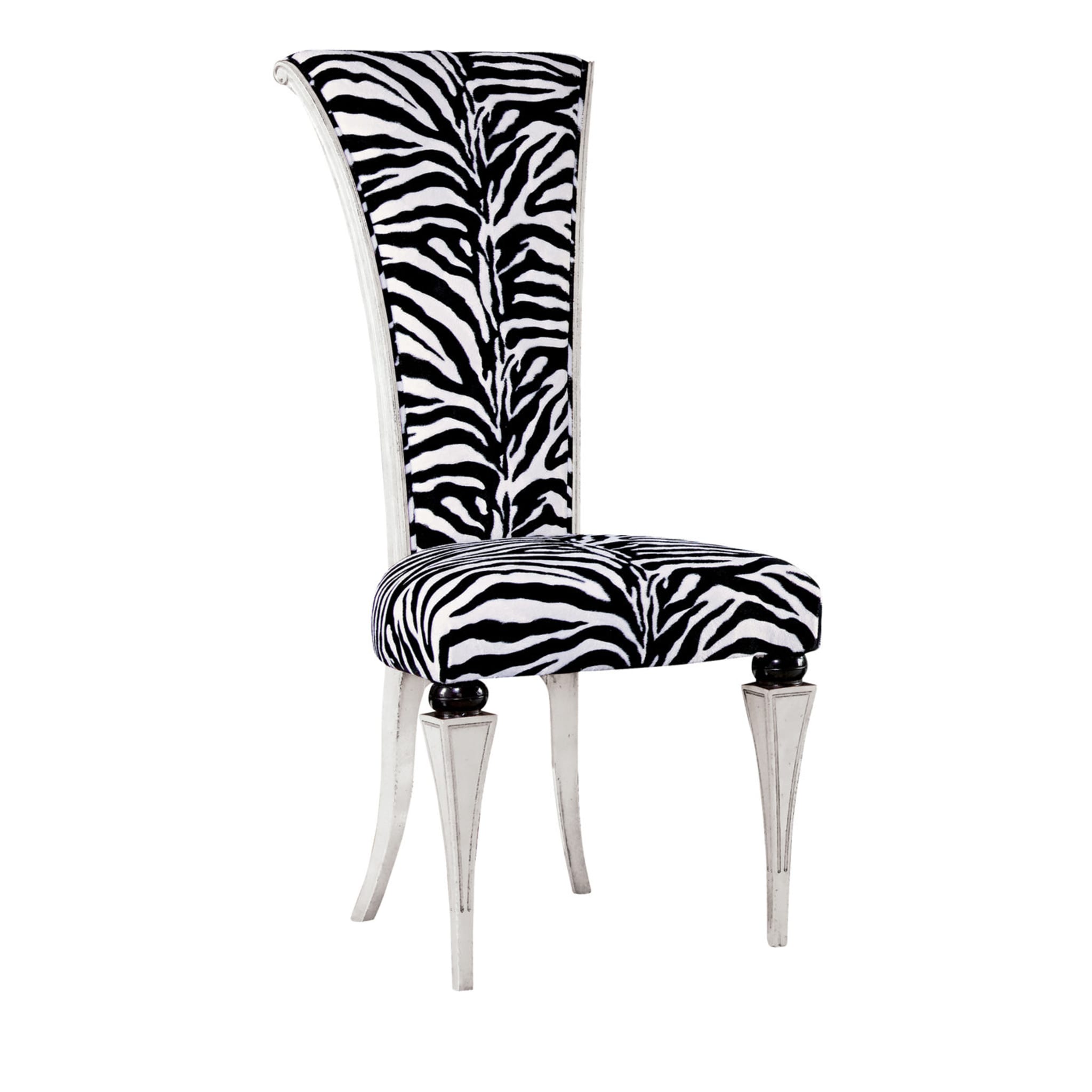 Zebra-print Dining Chair - Main view