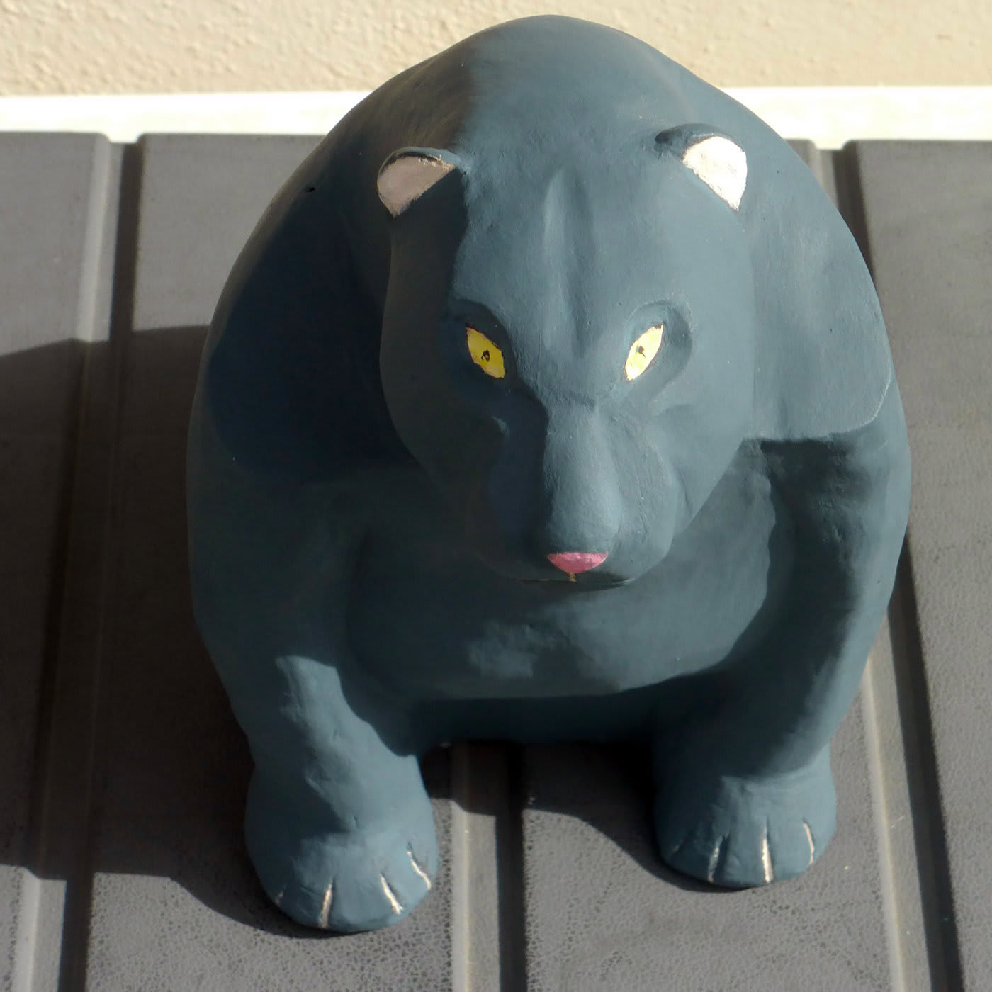 Small Panther Sculpture - Daniele Nannini