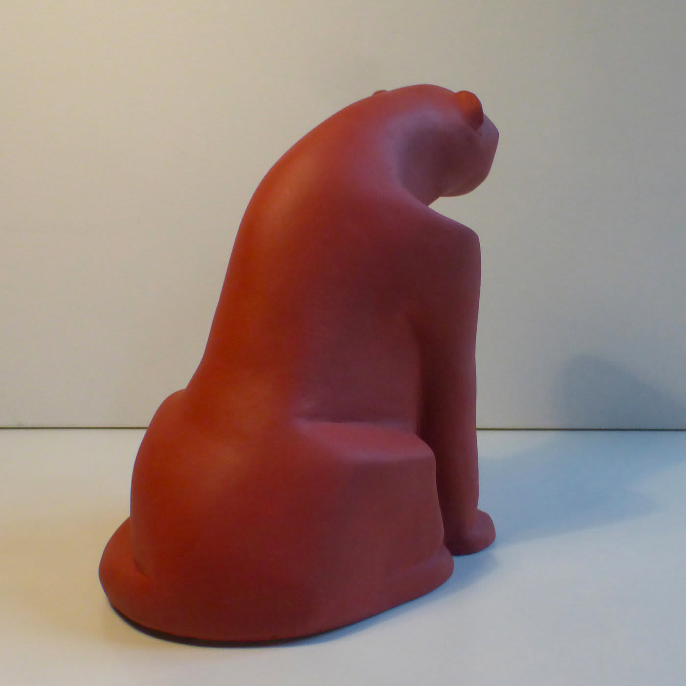 Red Panther Sculpture - Daniele Nannini