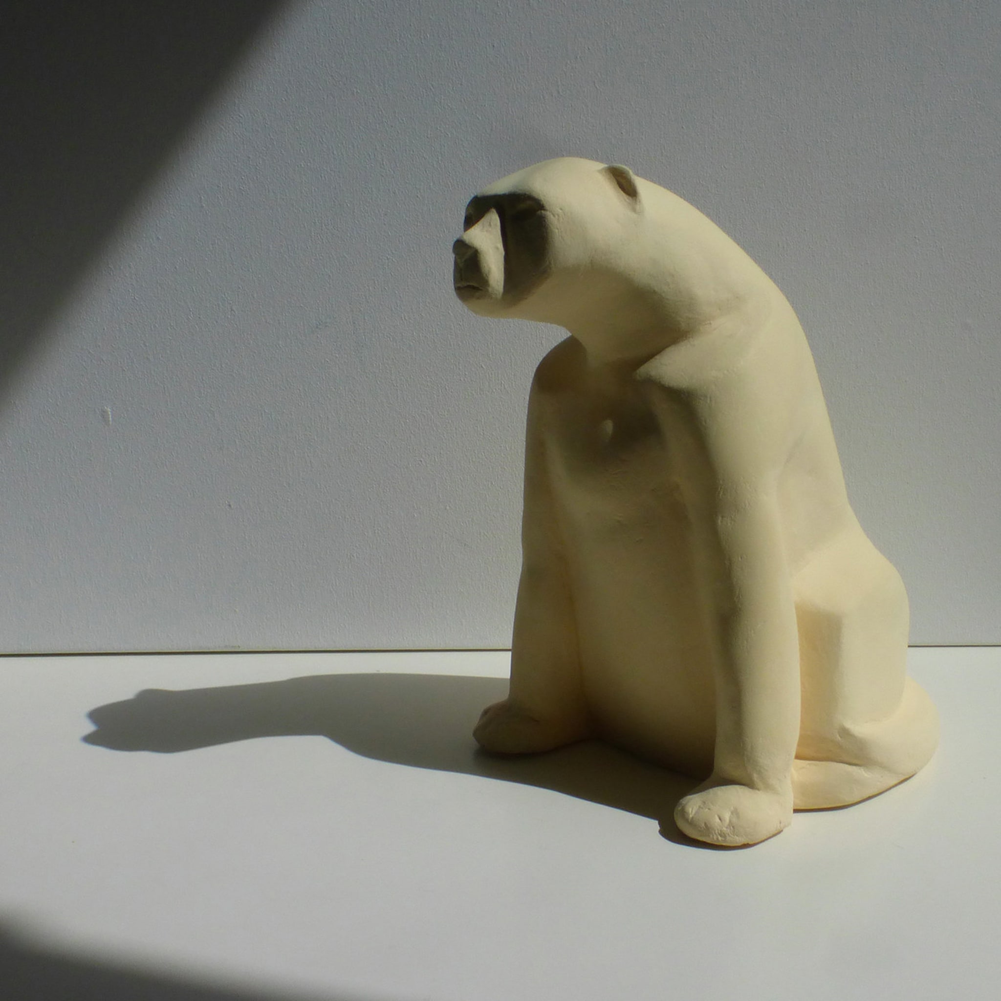 White Panther Sculpture - Alternative view 2