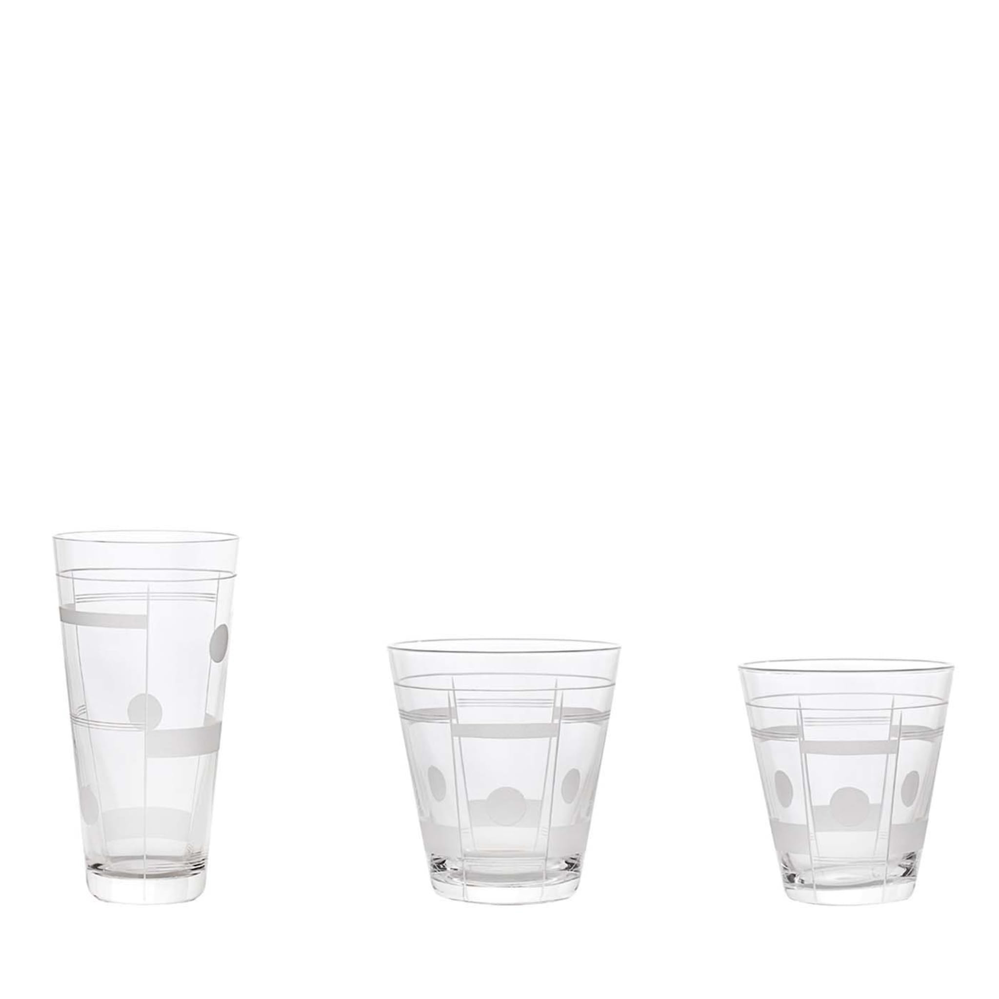 Set of 3 Sfera Crystal Glasses - Main view