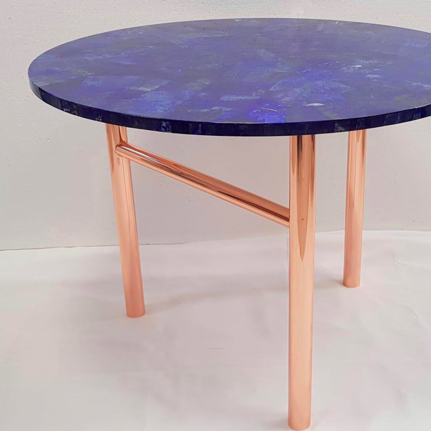 Details about   Sofa Side Table Top Lapis Lazuli Stone Inlaid Marble Coffee Table Heritage Art