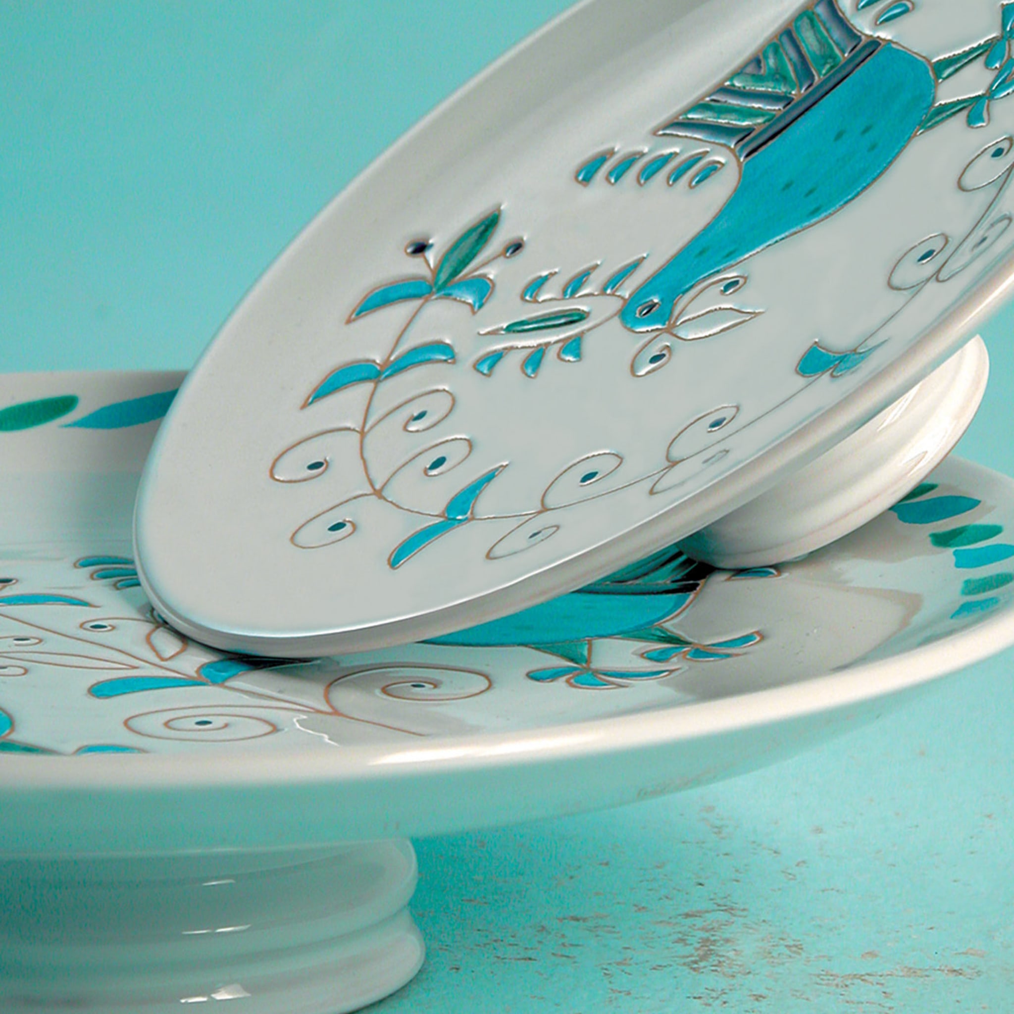 Le Pavoncelle Cake Stand - Alternative view 2