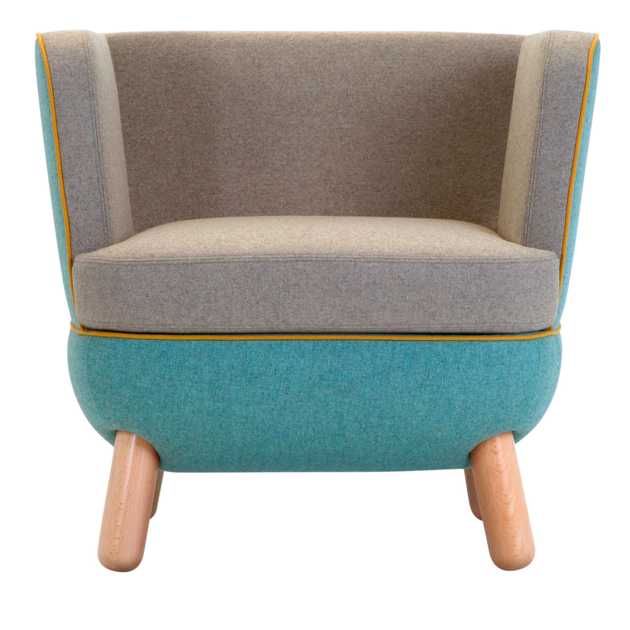 Sly Low Armchair By Italo Pertichini Multicolor - Main view
