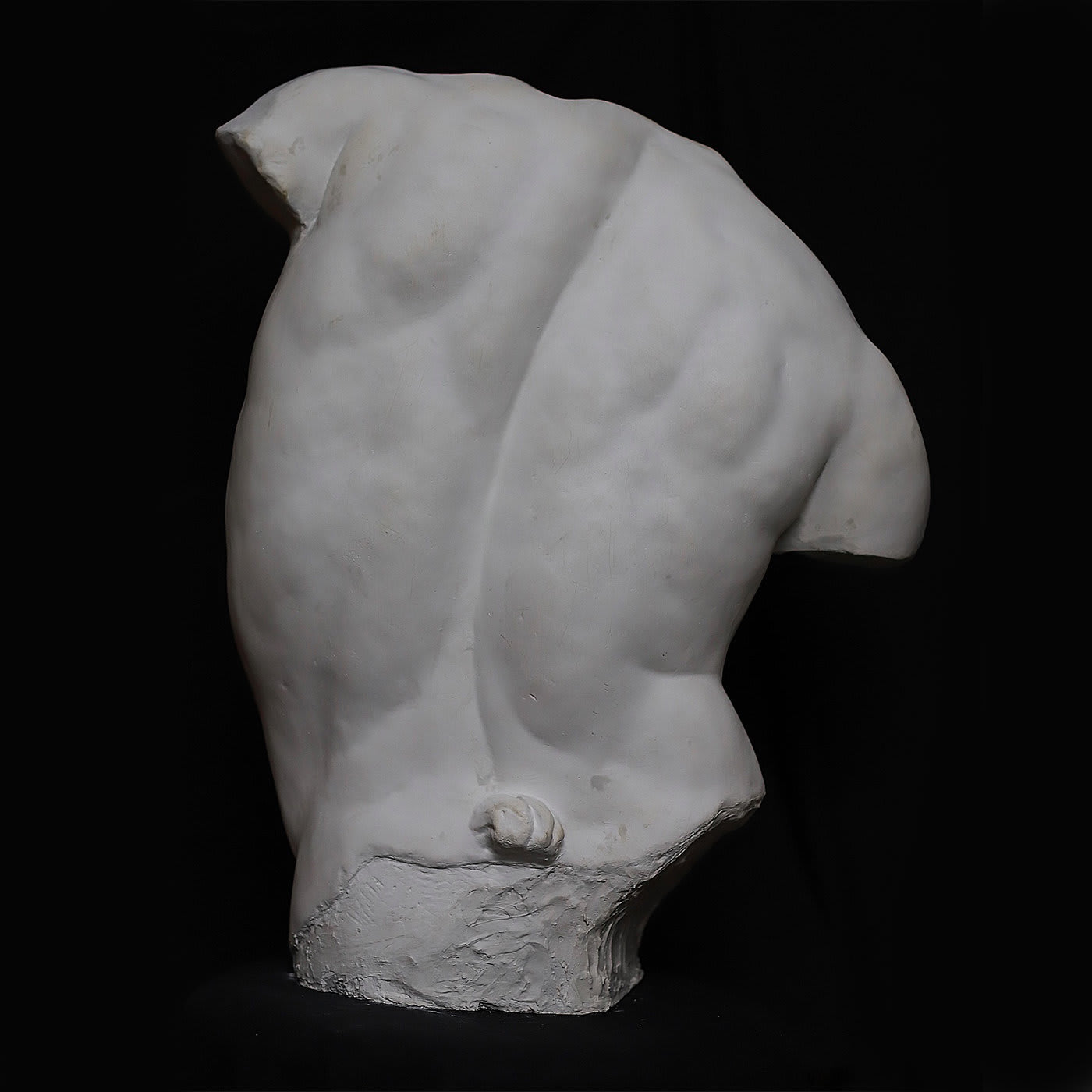 Gaddi Torso Plaster Sculpture - Galleria Romanelli